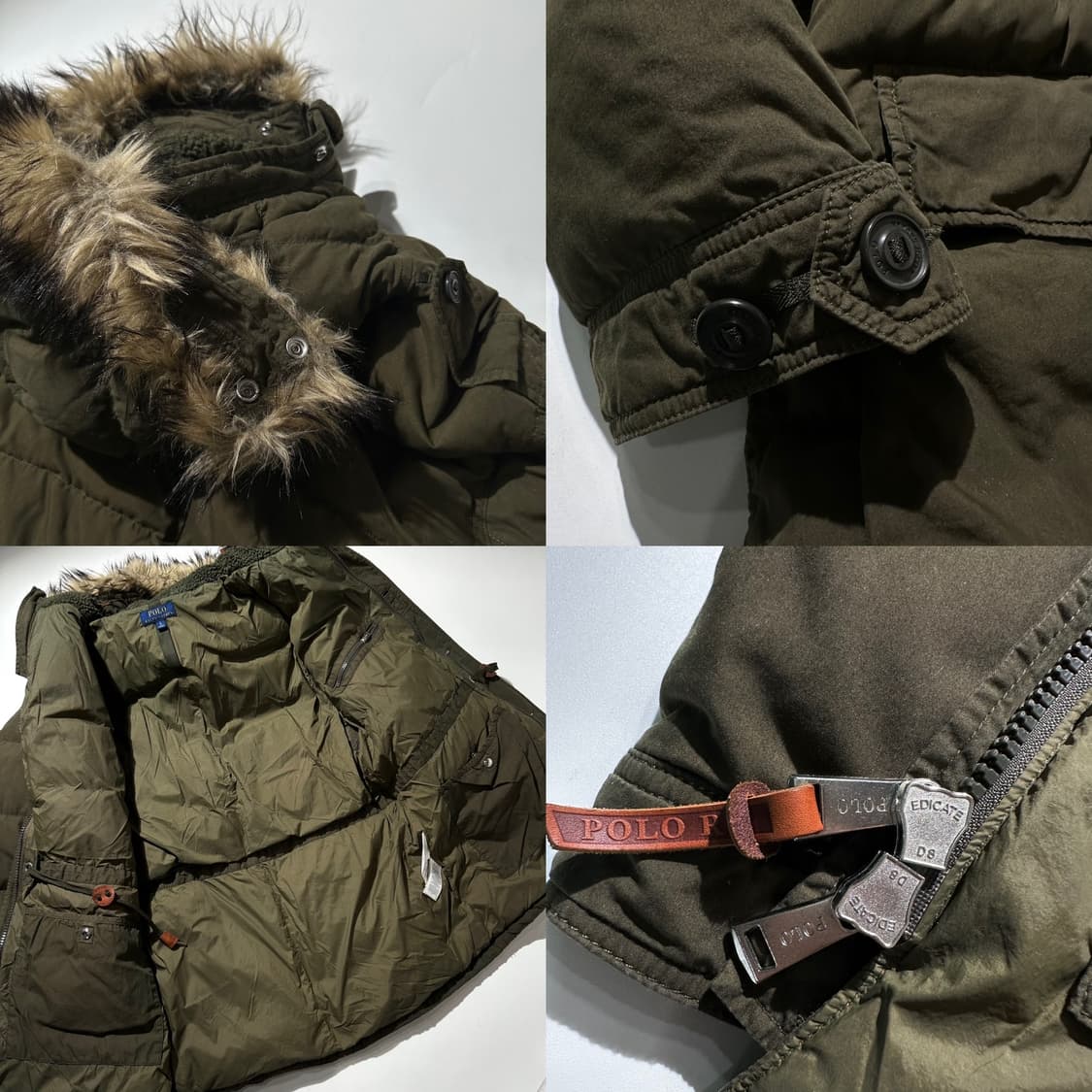 폴로 랄프로렌 포 퍼 트림 덕다운 패딩 파카 상품이미지9