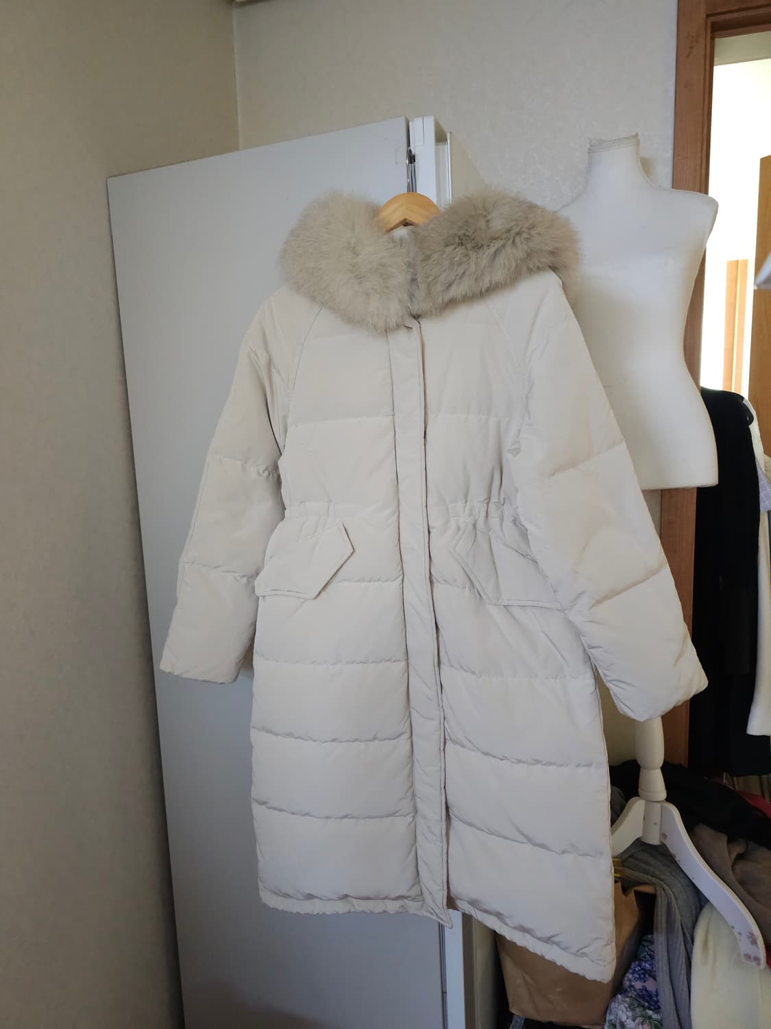 ORR 오르 구스다운 롱 패딩 폭스퍼 상품이미지1