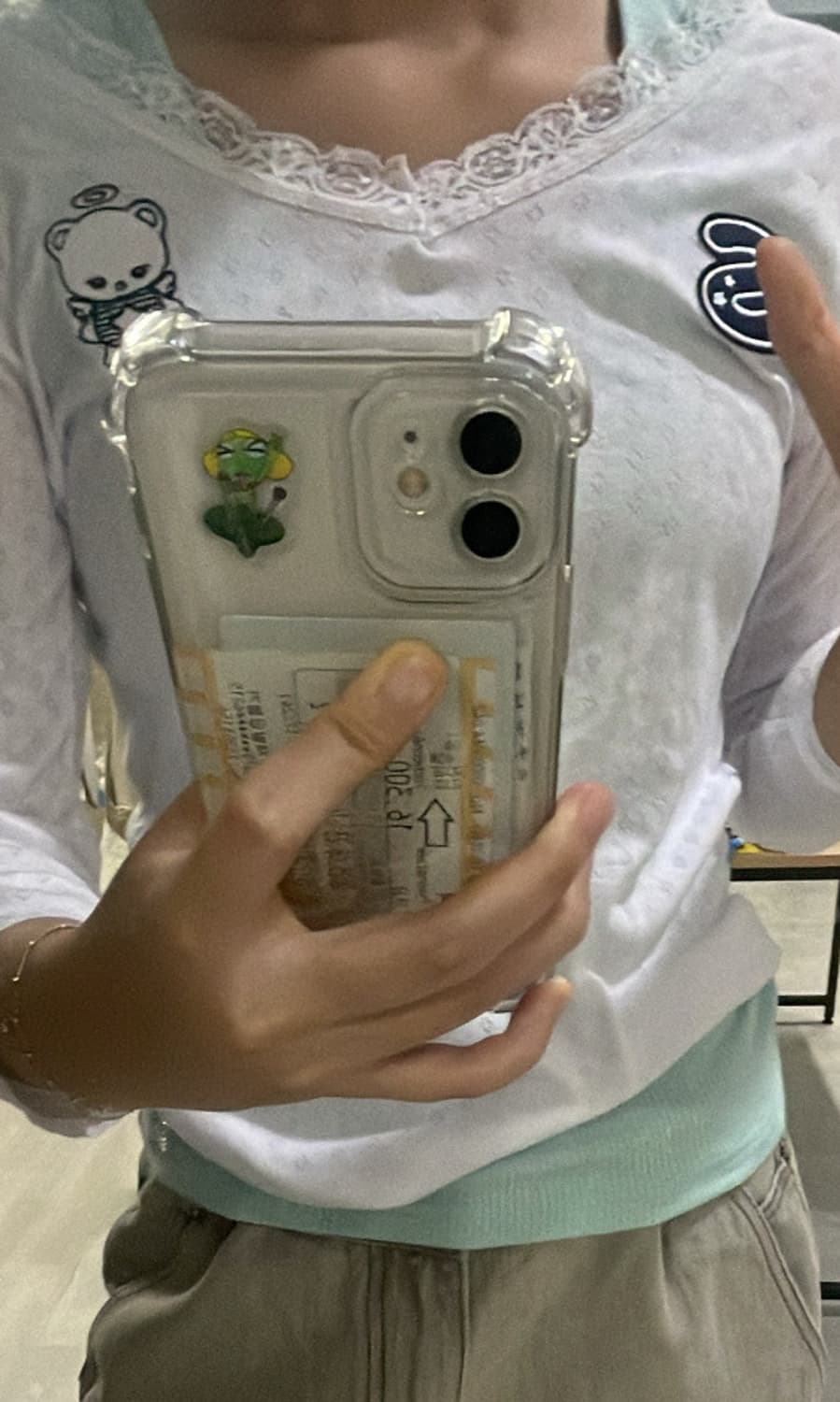 샬롬클럽 레이스탑 + 민트 나시 상품이미지1