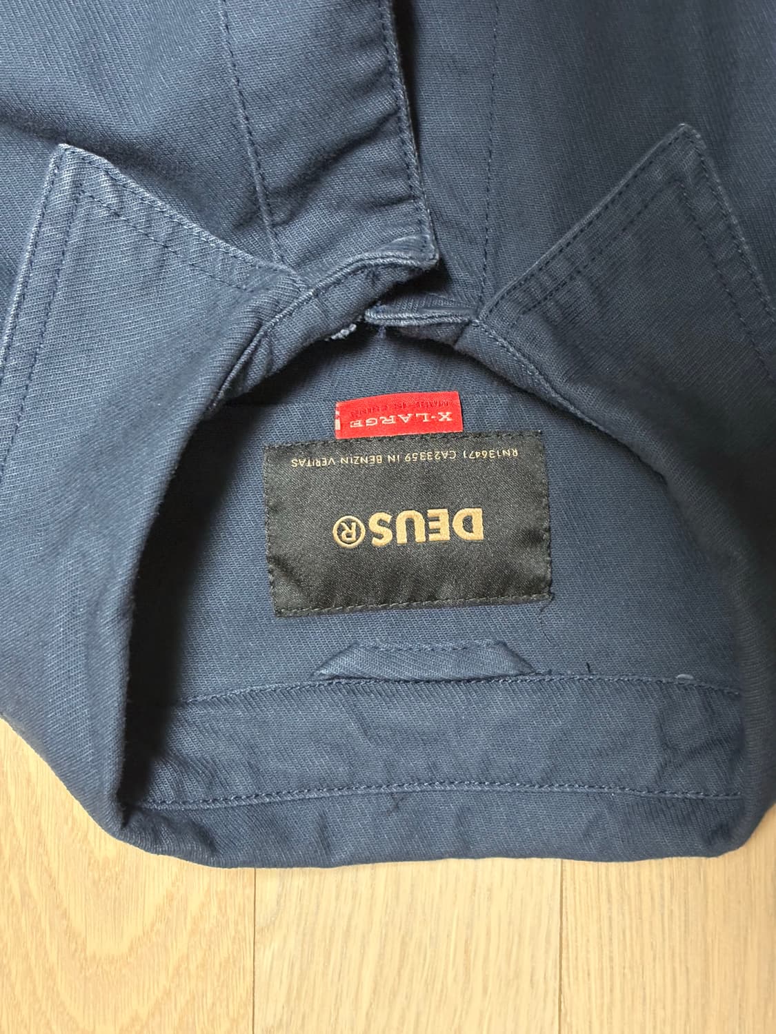 데우스 워크셔츠 XL 상품이미지2