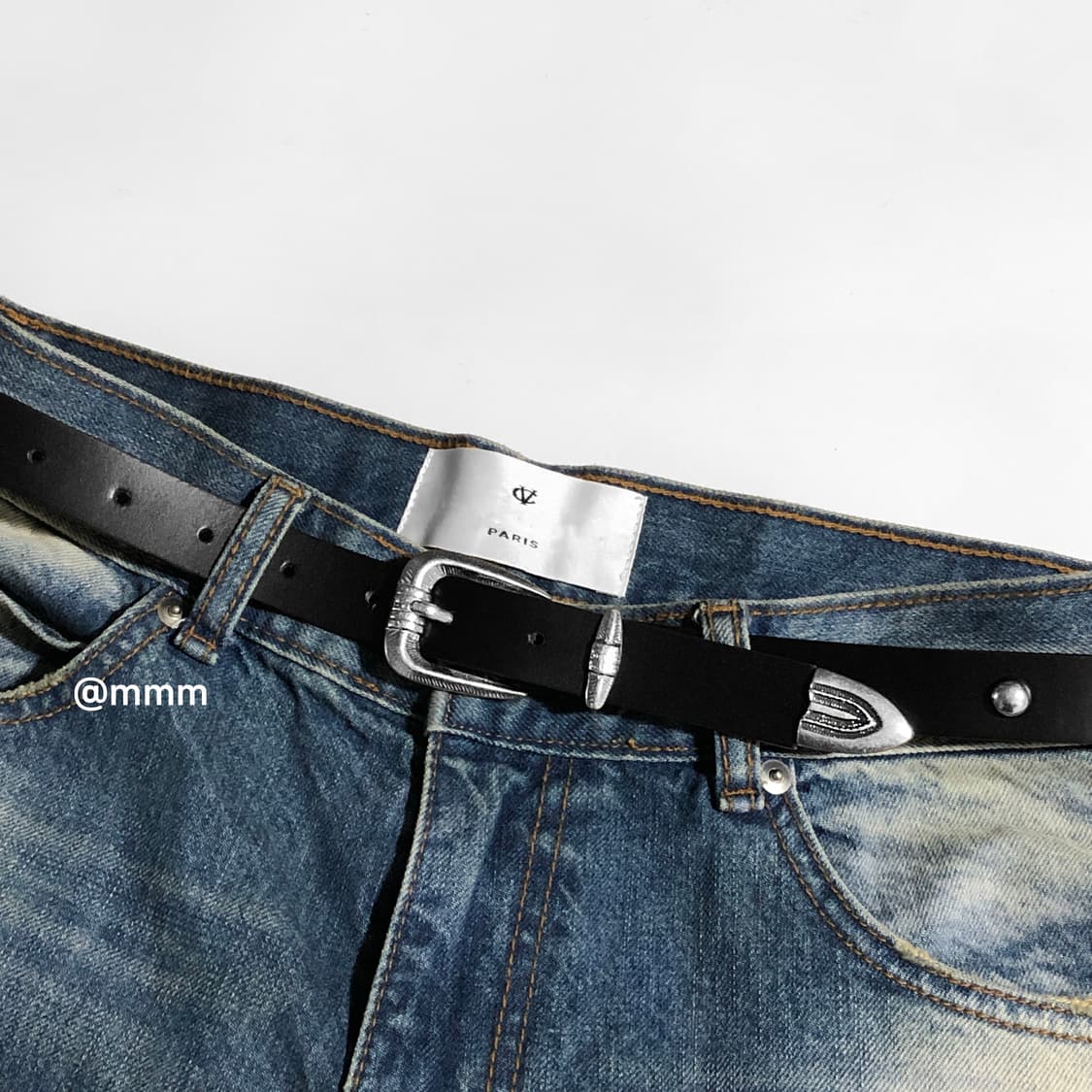 [Unisex] 웨스턴 스터드찡 벨트 상품이미지2