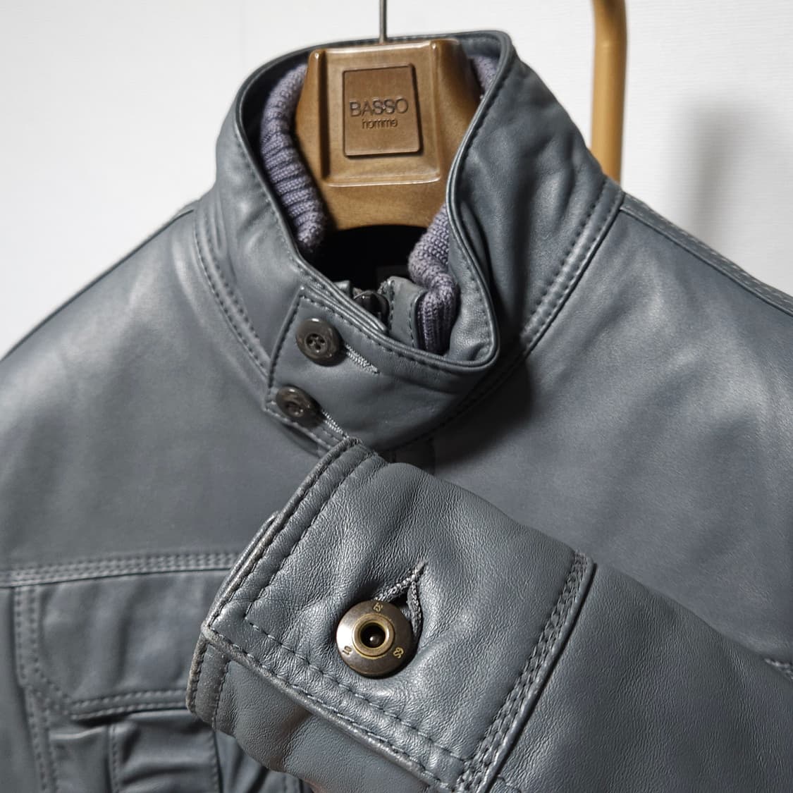 L ) 레어템 지스타로우 가죽 자켓 상품이미지3