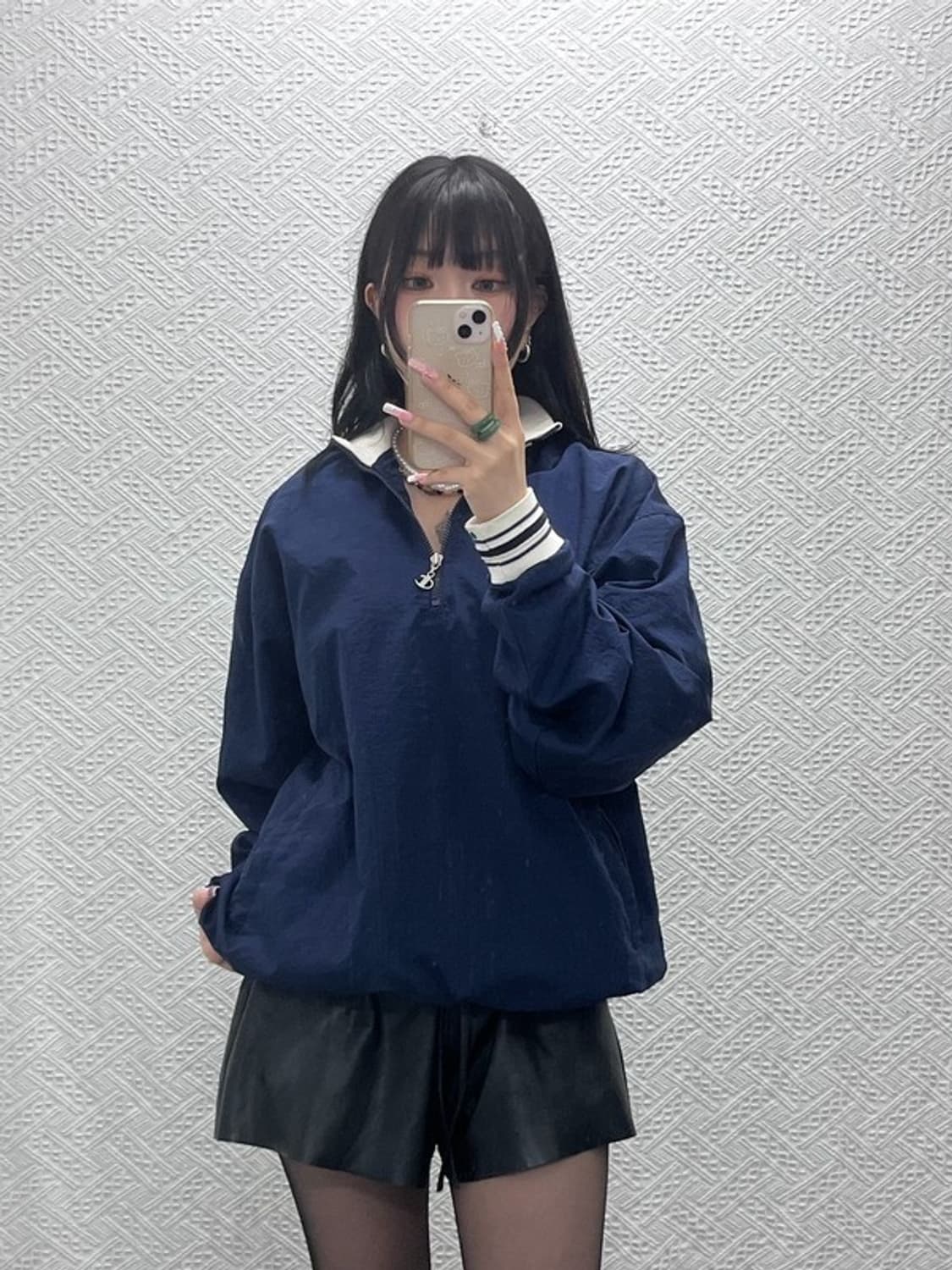 챔피온 올드스쿨 레트로 빈티지 바람막이 아노락 M C12261 상품이미지2
