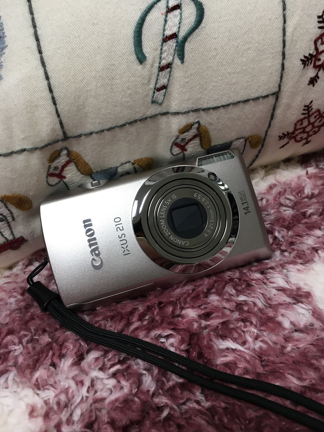 캐논 익서스 210 실버 빈티지 카메라 상품이미지2