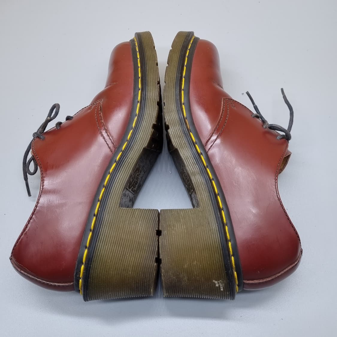 닥터마틴1461 3홀 체리레드로퍼38 240굽6 상품이미지5