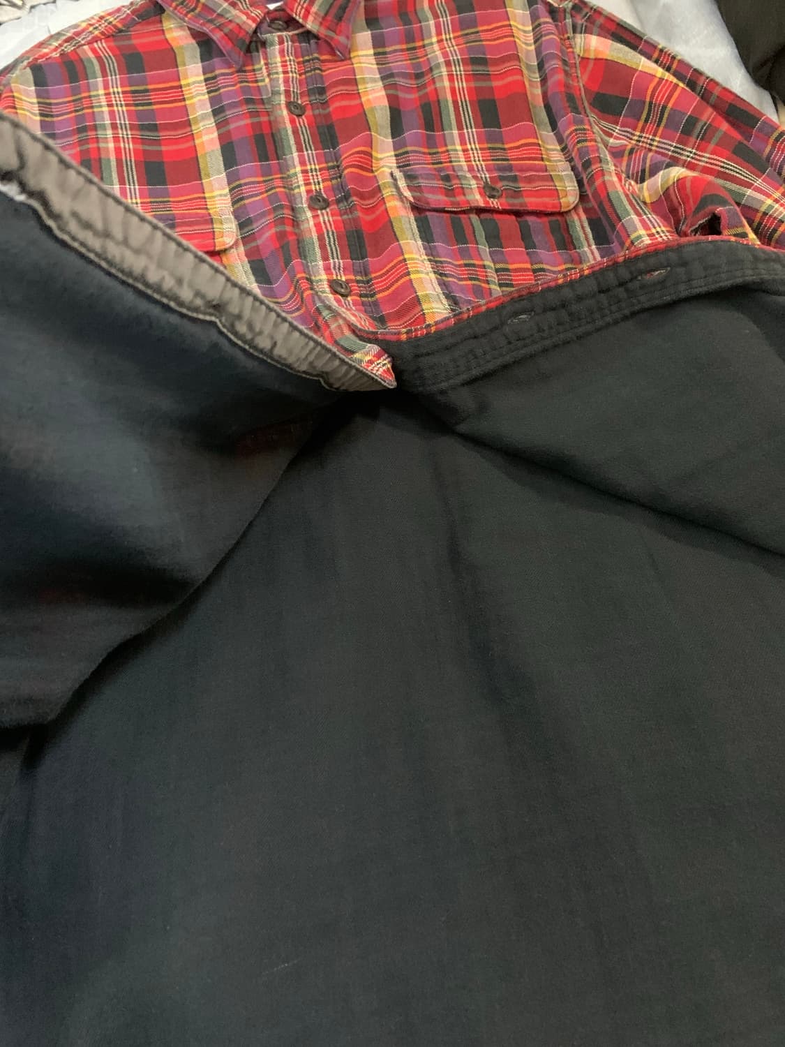 폴로 랄프로렌 레드 체크 셔츠 상품이미지4