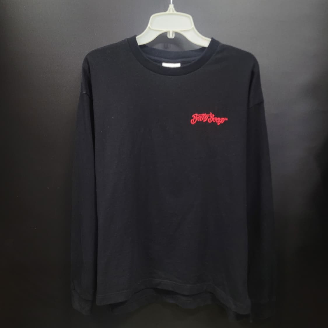 Betty Boop 베티붑 바이크 자수로고 프린팅 셔츠 상품이미지2