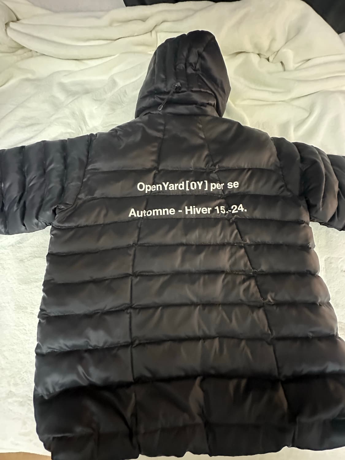 oy 블랙 숏패딩 상품이미지2