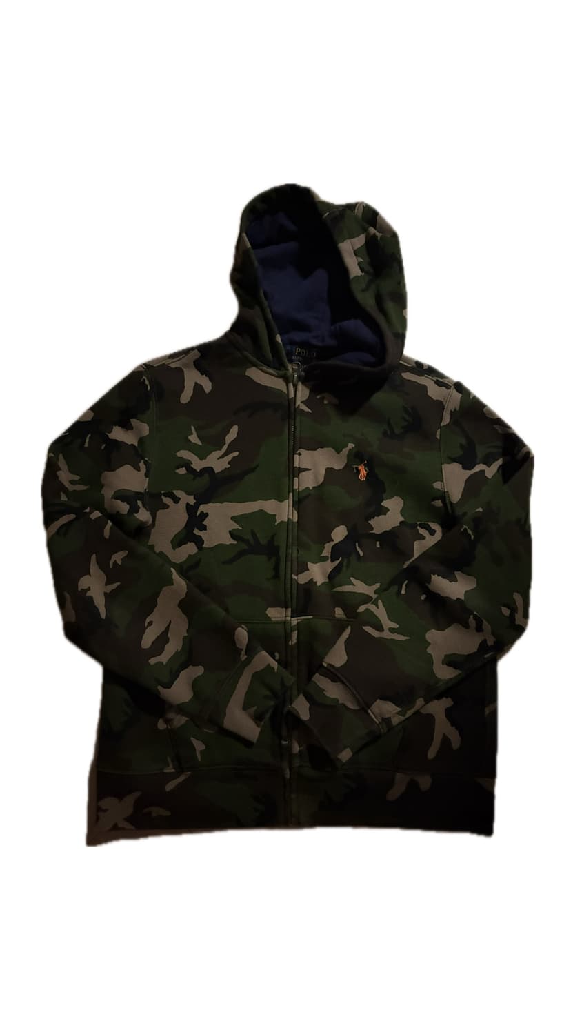 폴로 랄프로렌 카모 후드집업 상품이미지1