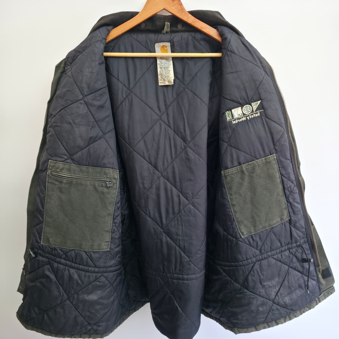 [XXL] 칼하트 C26 모스그린 워크 자켓 상품이미지6