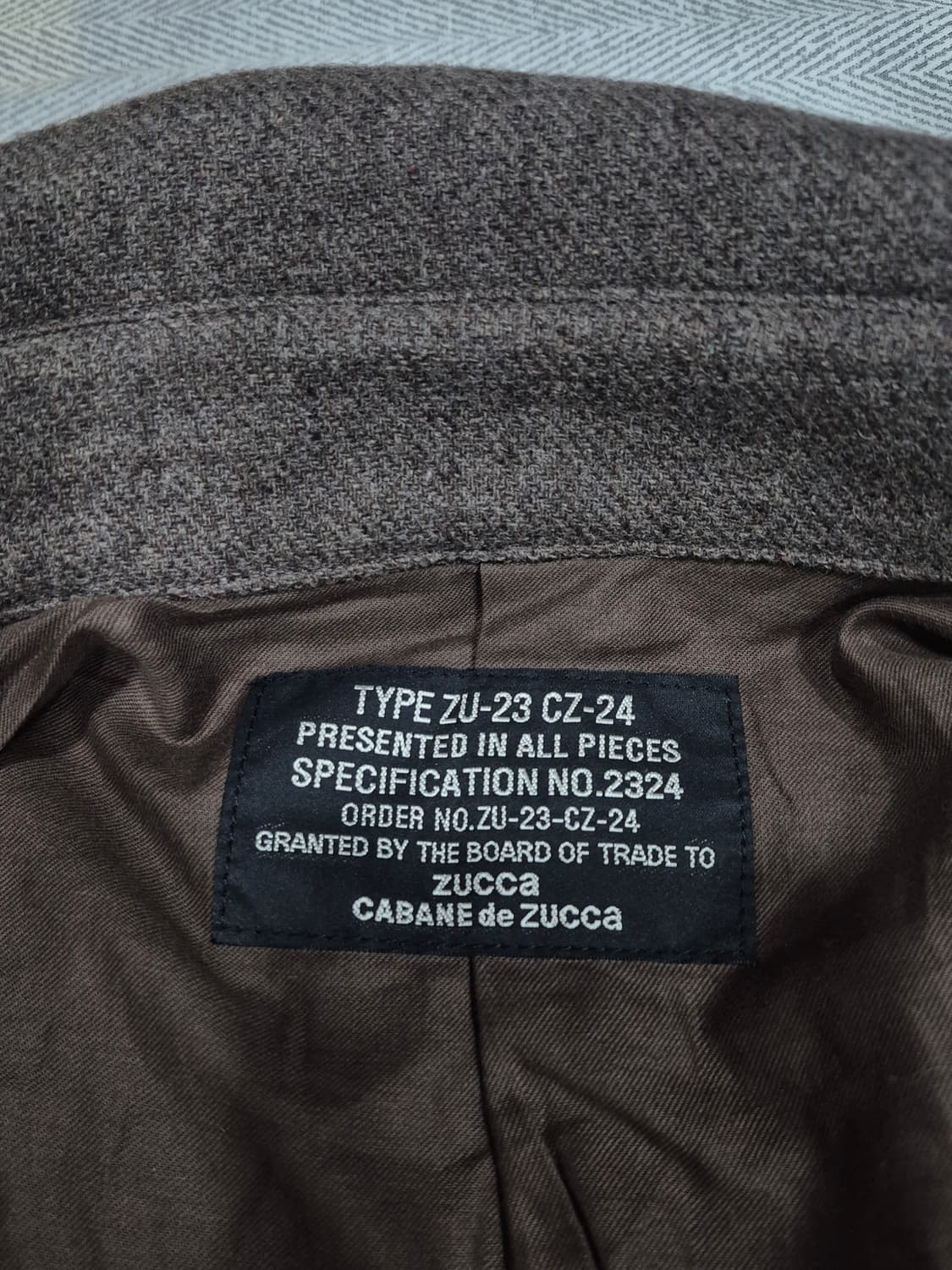 카반드주카 후디드 집업 울 코트 여성 95사이즈 상품이미지5