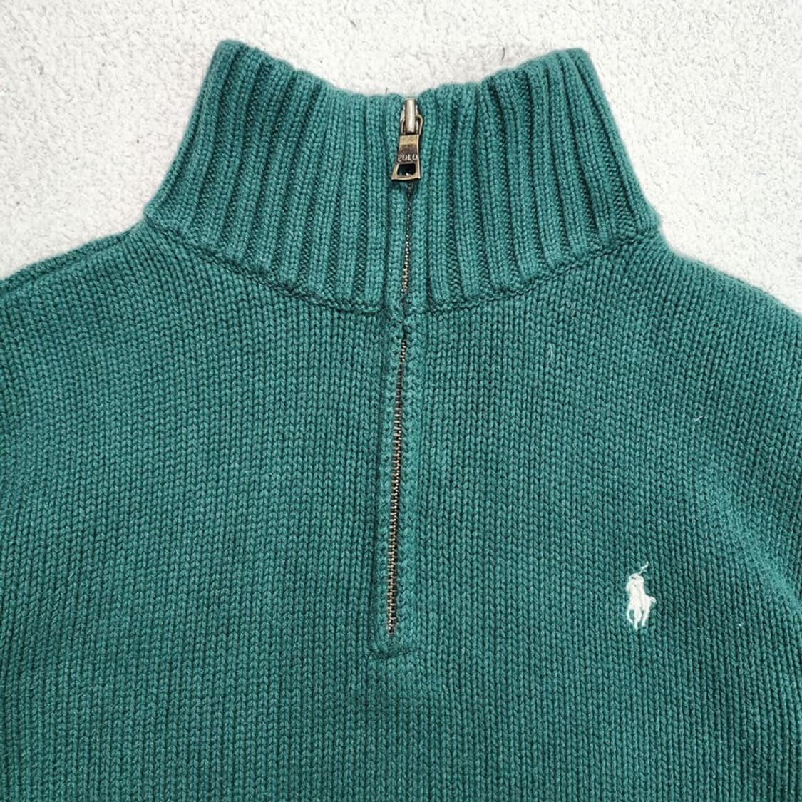 RALPH LAUREN 보이즈 하프집업 니트 M(10-12) 상품이미지2