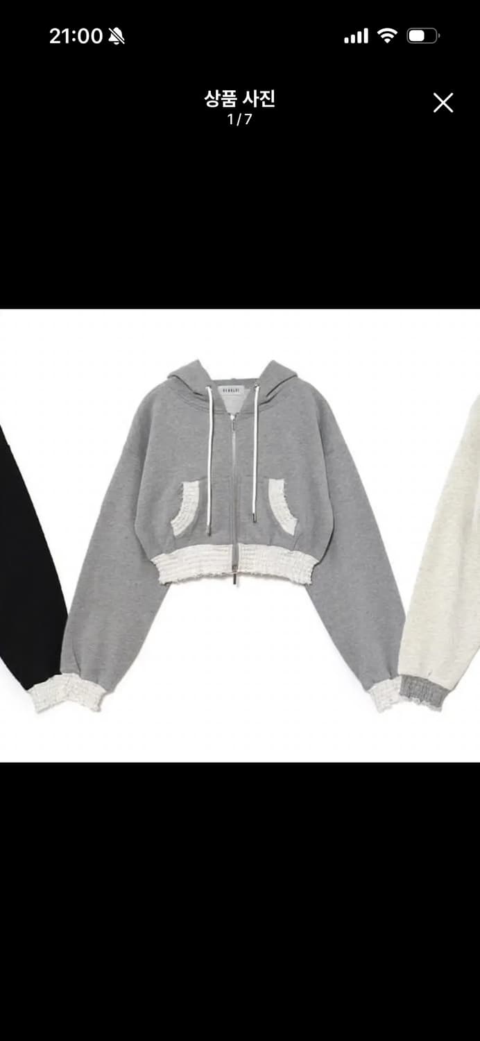 버블즈 bubbles 프릴 셋업 후드집업 스커트 세트 양산형 갸루 스나계 상품이미지2