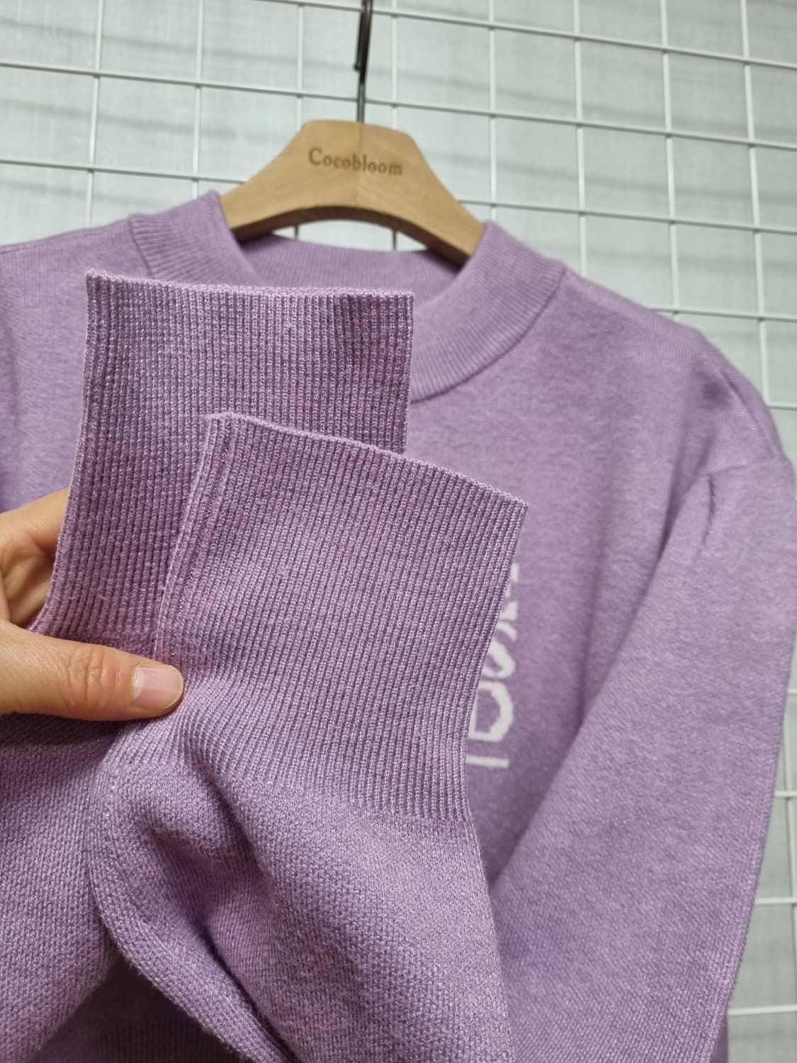 마리떼프랑소와저버 니트 (퍼플)새상품급 상품이미지4