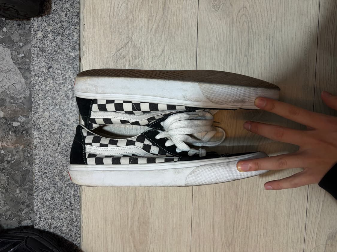 반스 스케이트 로우 스웨이드 캔버스 블랙 상품이미지5