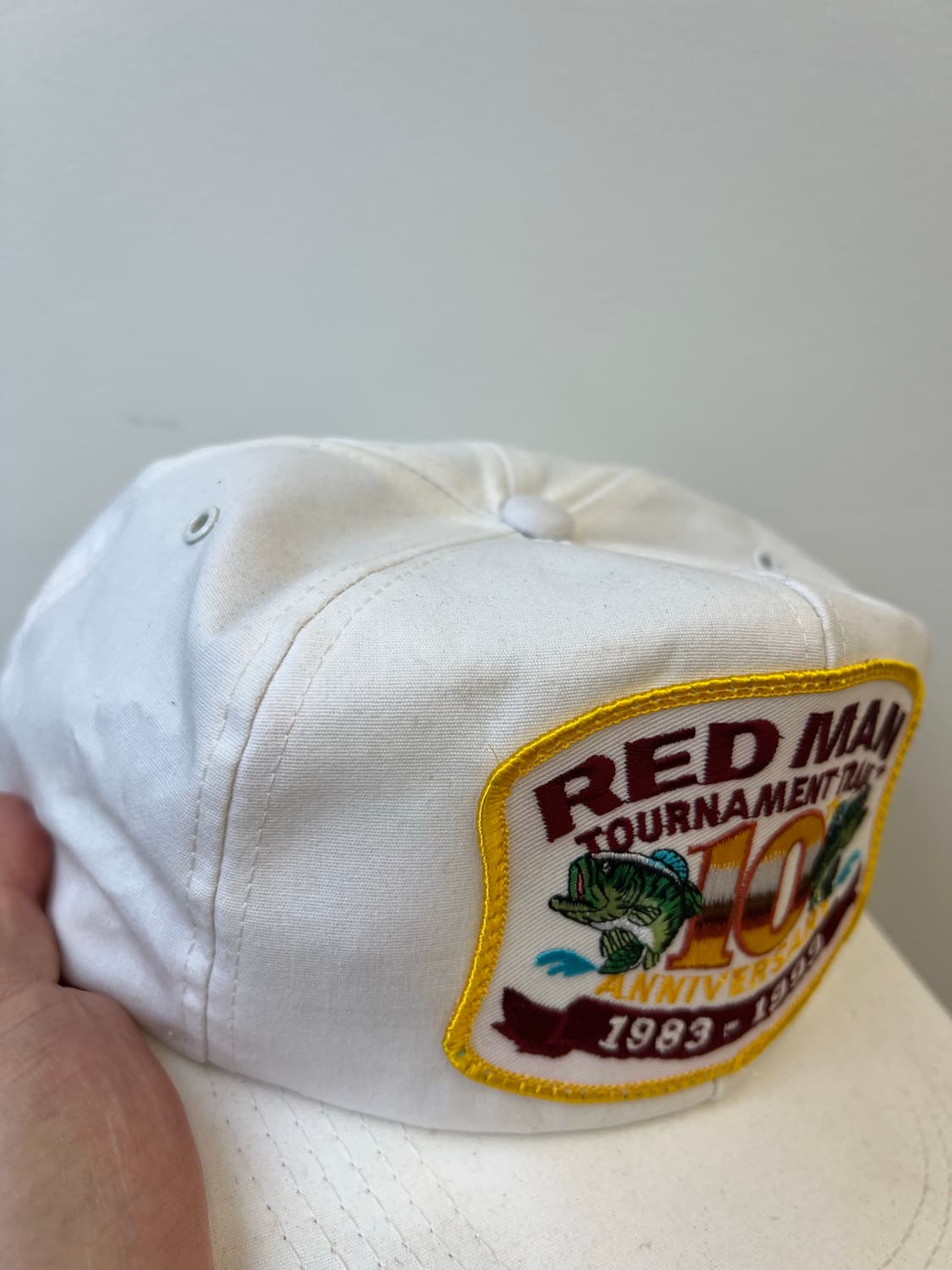 1993 Red Man Bass Fishing Tournament Cap 상품이미지3
