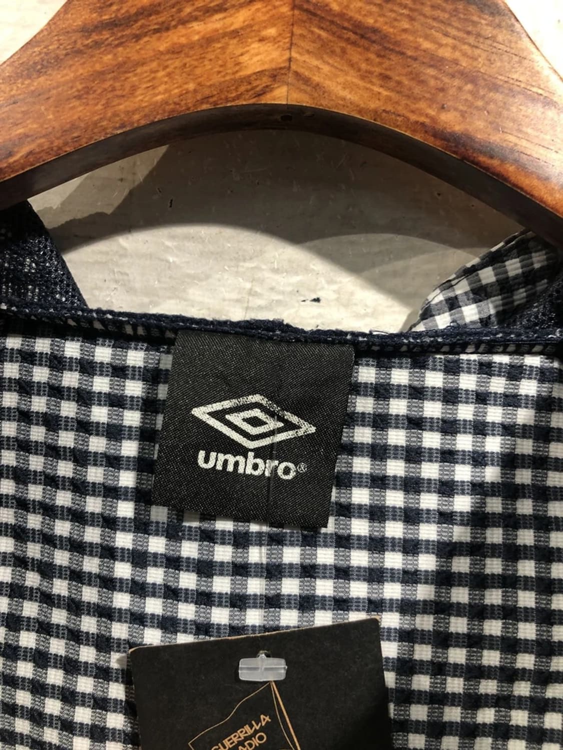 Umbro check hooded windbreaker 상품이미지5