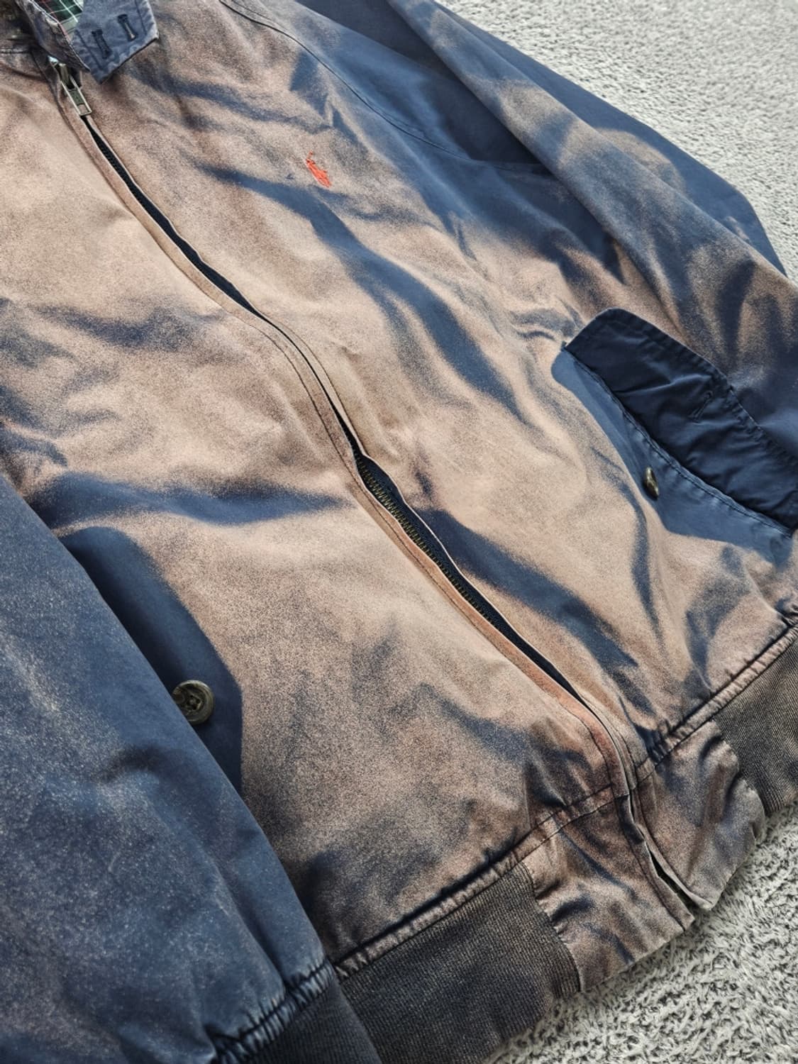 폴로랄프로렌 다잉워시드 커스텀 블루종 자켓 ( 95 ) / 9406 상품이미지7