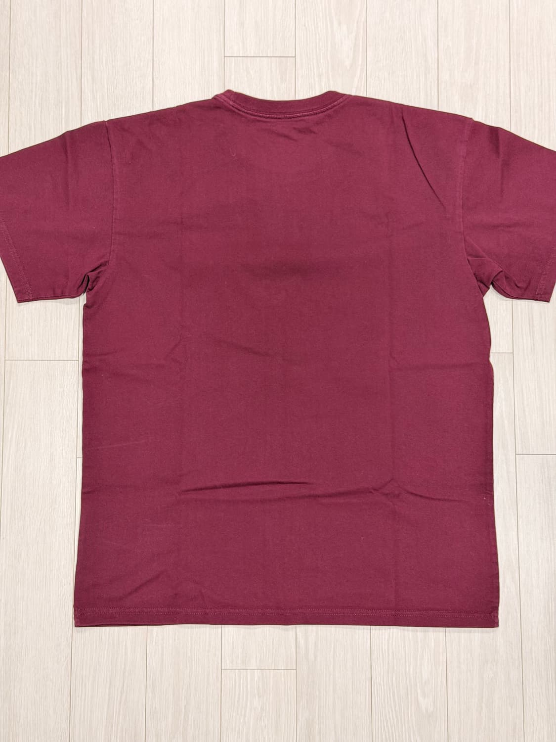 칼하트 윕 매디슨 반팔 티셔츠 와인 상품이미지3