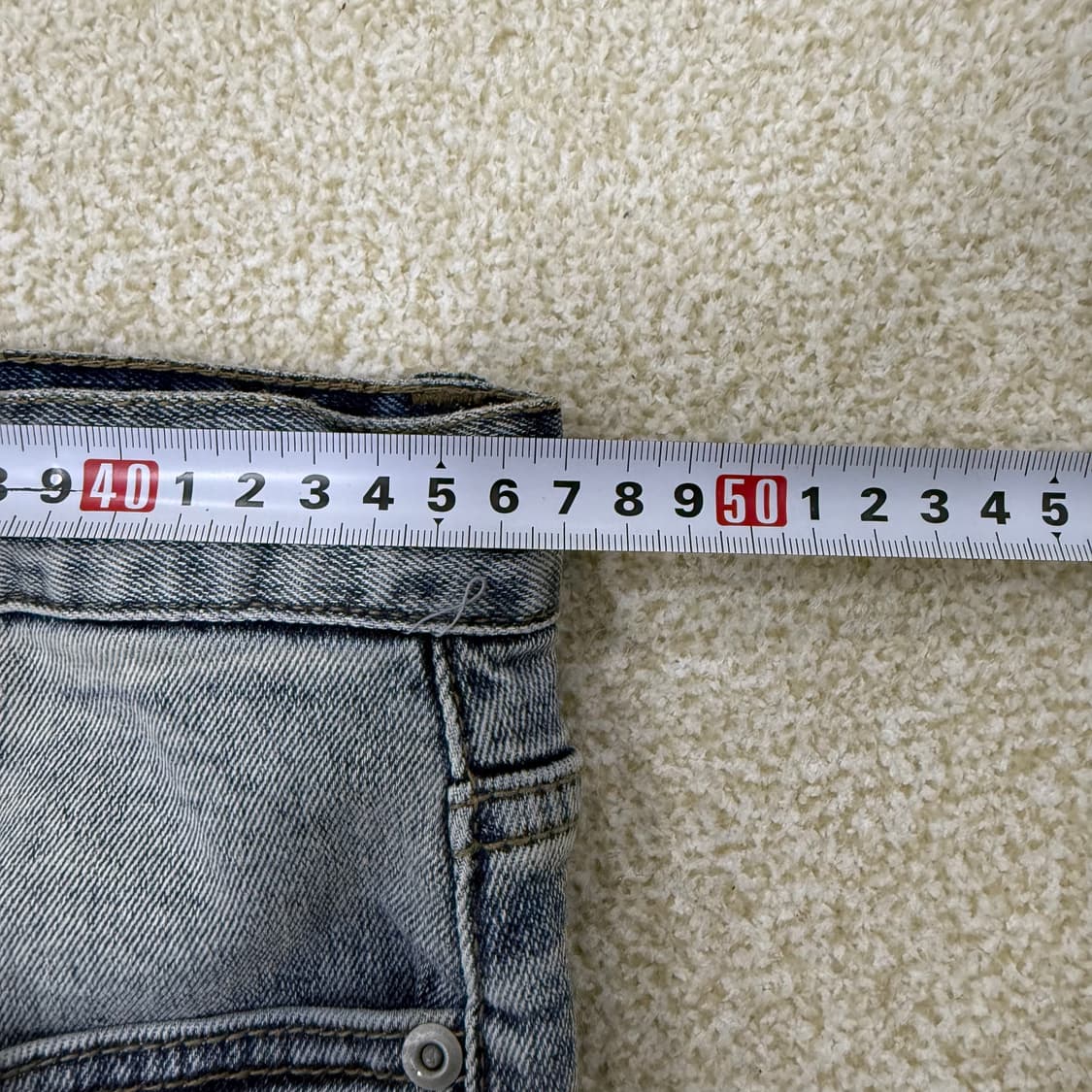 38 무신사스탠다드 워싱 데님팬츠 0123T2 상품이미지6