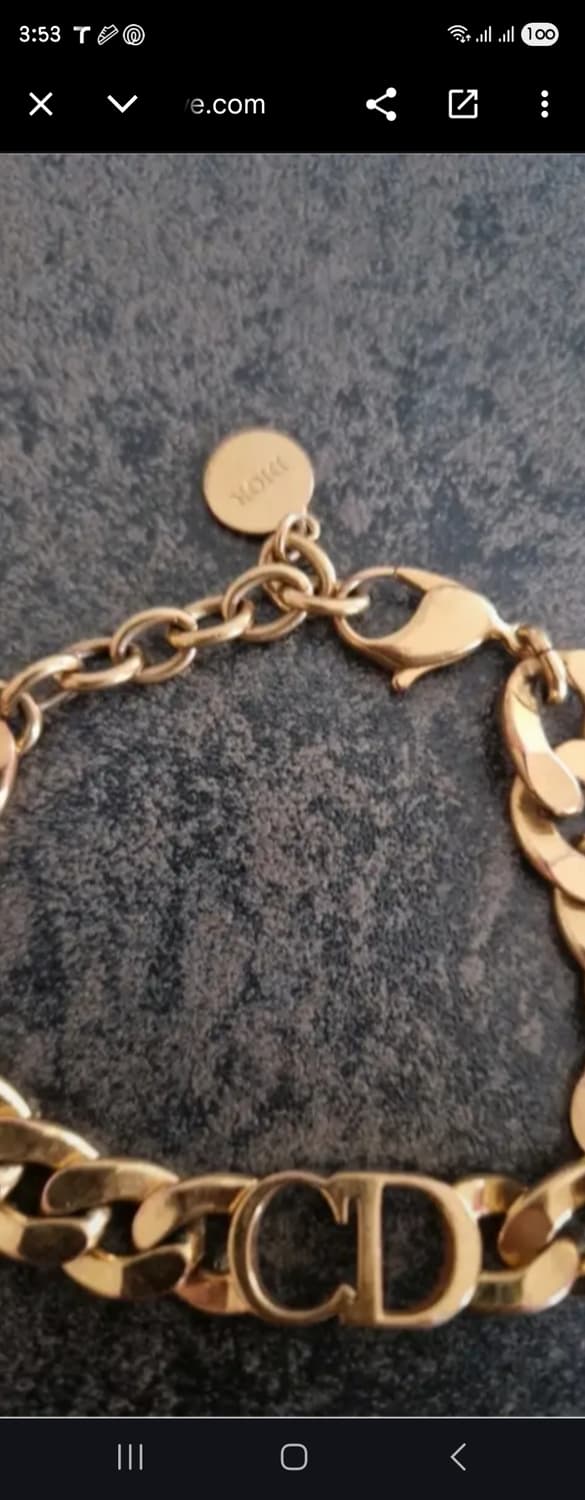에뚜왈 팔찌 골드 디올 DANSEUSE ETOILE GP 1036535 상품이미지3