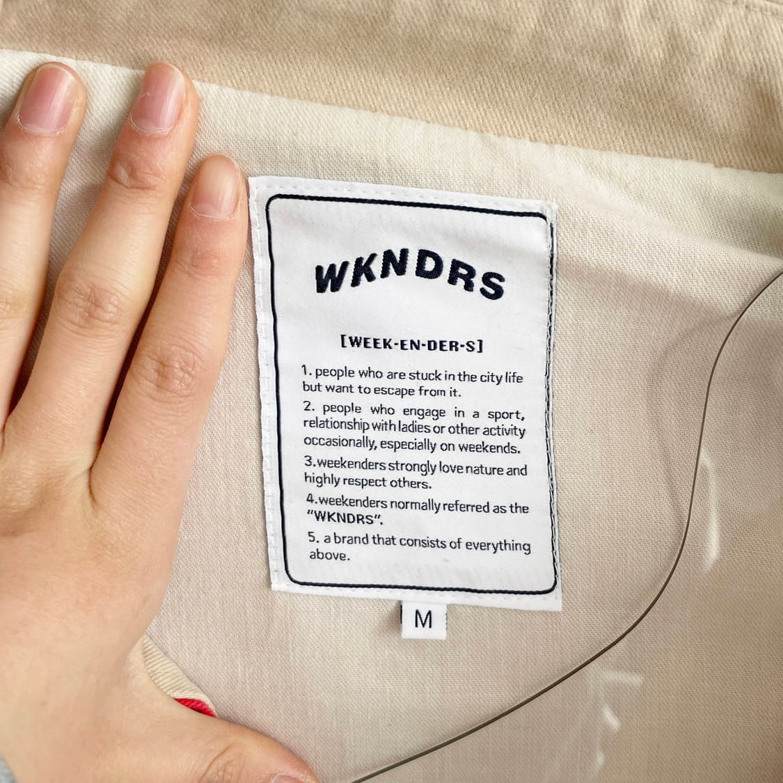 F2 위캔더스(WKNDRS)의 듀크 재킷 M사이즈 상품이미지4