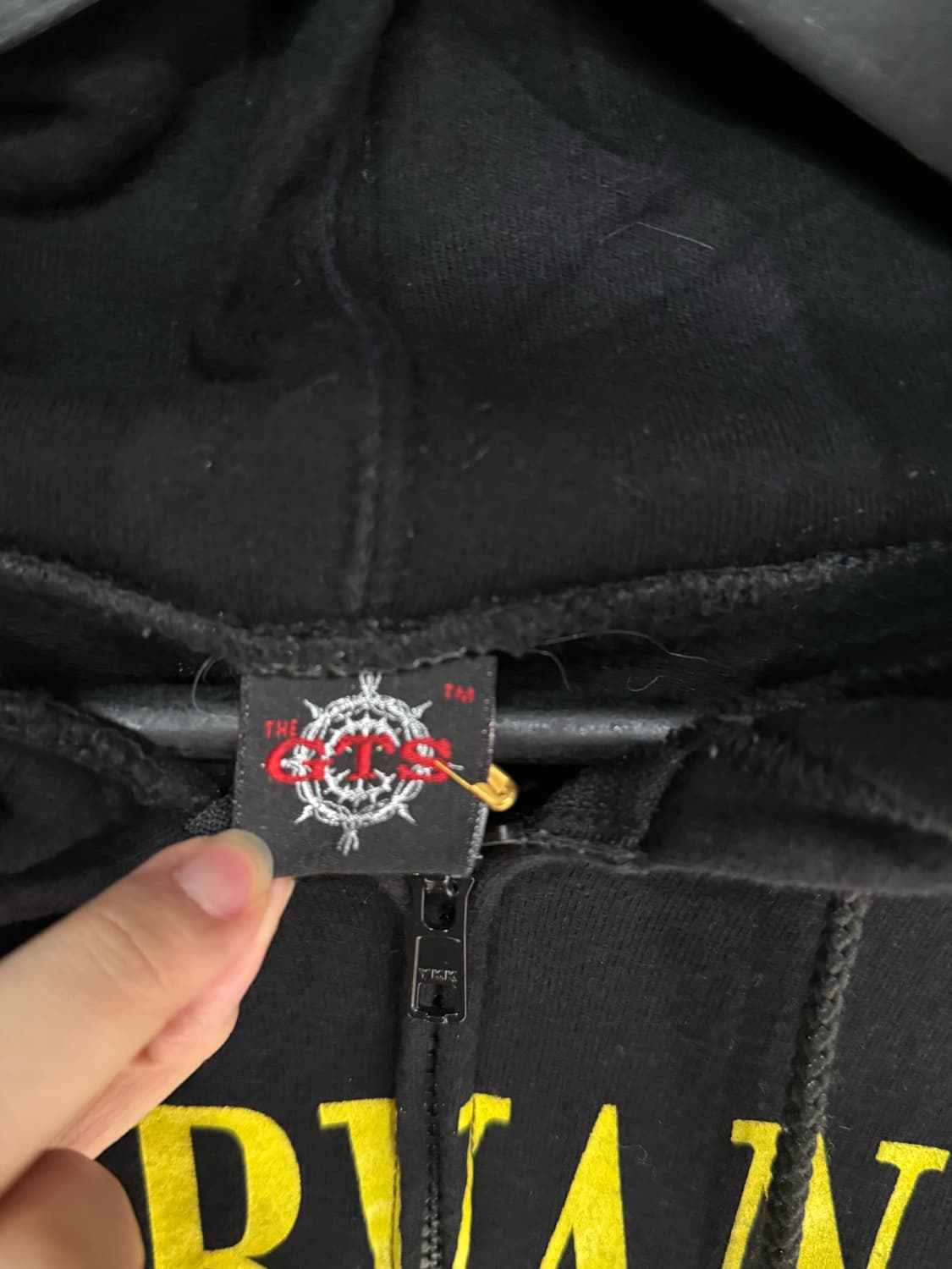 Nirvana printing hood zip-up 상품이미지9