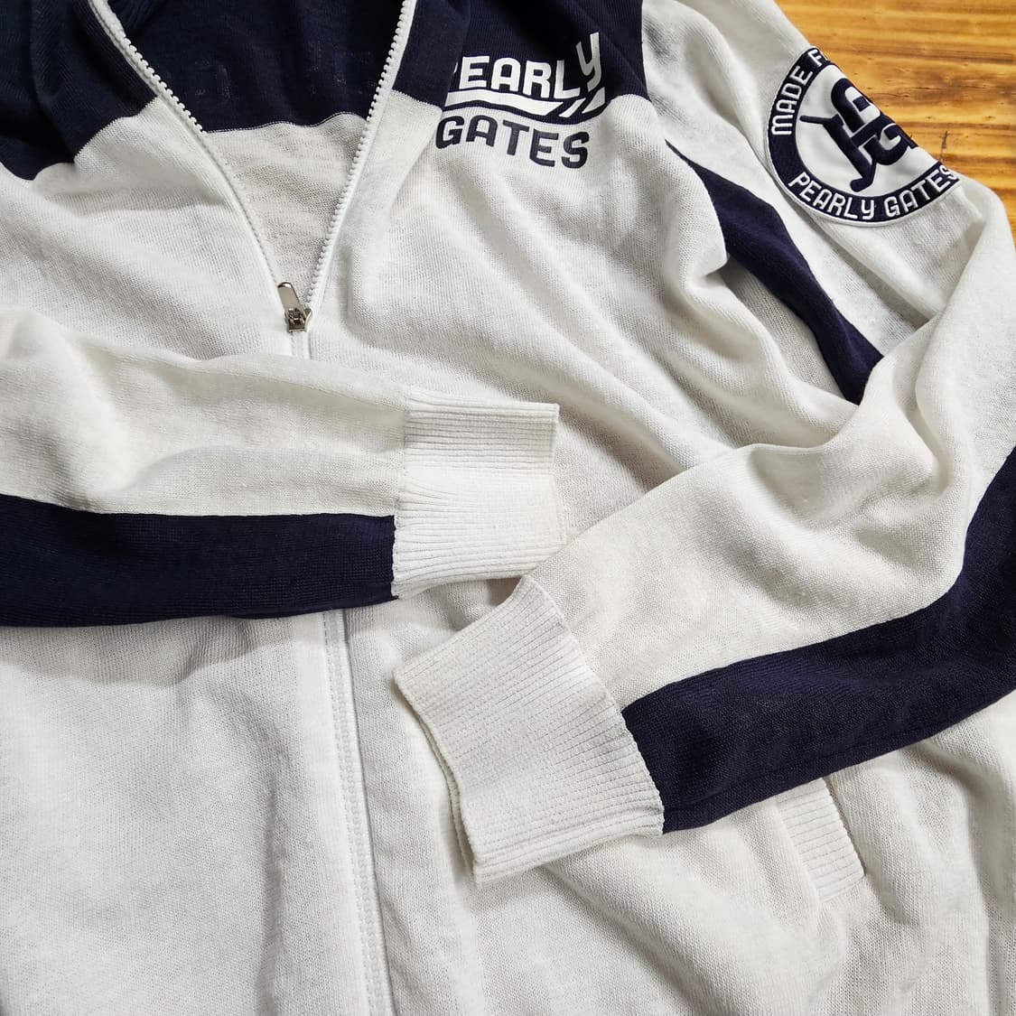 파리게이츠 남성 린넨 집업 가디건 (105사이즈/정품) 상품이미지5