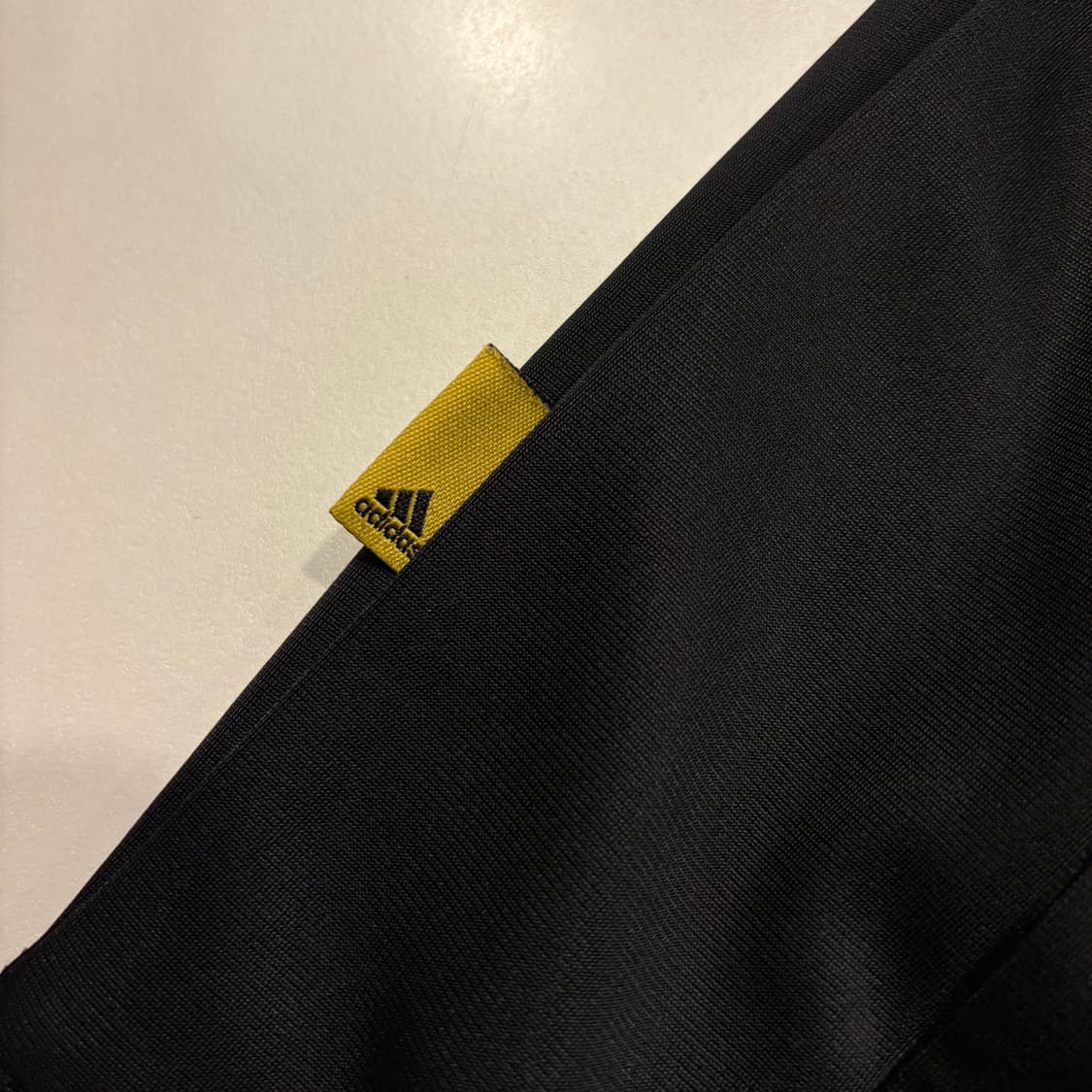 [95] 아디다스 블랙 골드 큐빅 빅로고 삼선 져지 집업 C539 상품이미지8