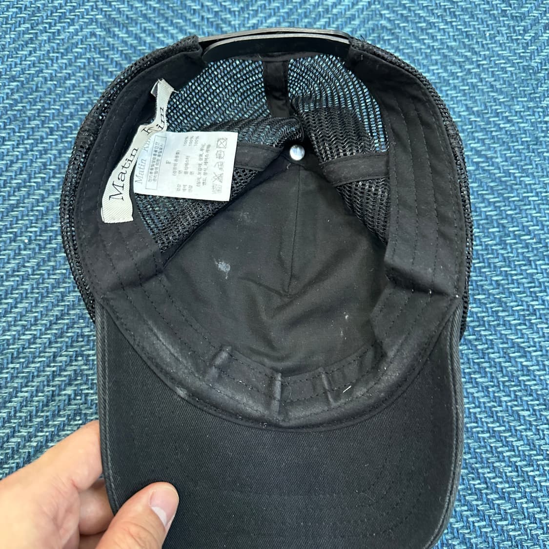 [F] 마뗑킴 메쉬 모자 상품이미지4
