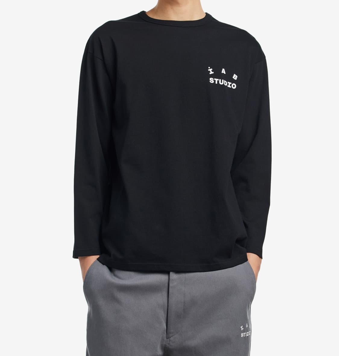 [M,L,XXL] 아이앱 스튜디오 아이앱 라이트 롱슬리브 블랙 상품이미지8