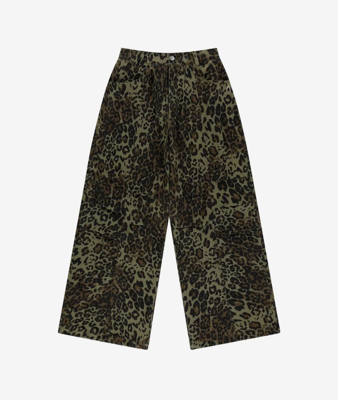 아캄 핀턱레오파드팬츠 상품이미지2