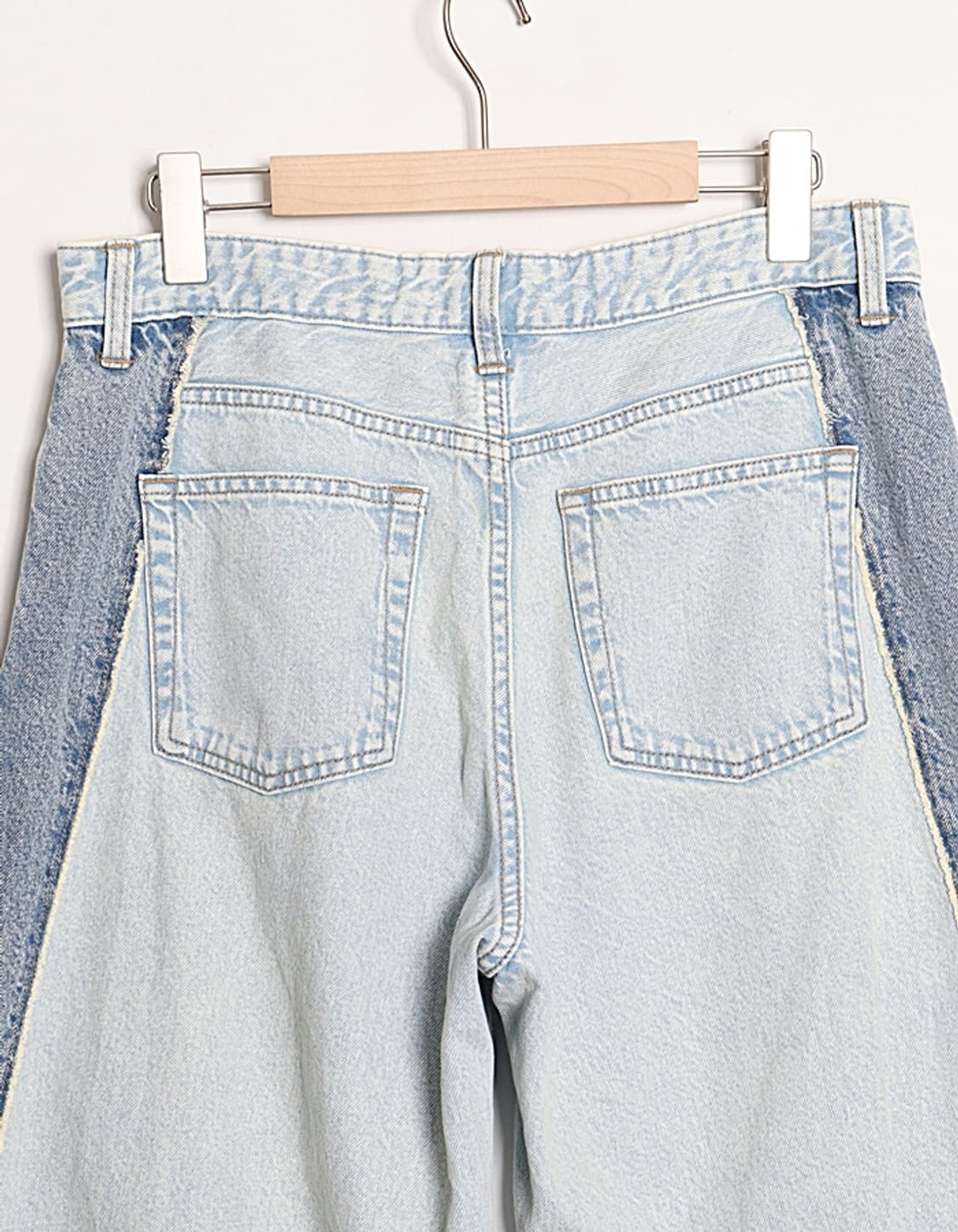 G U 2Tone Barrelleg Denim Pant (30) 상품이미지6