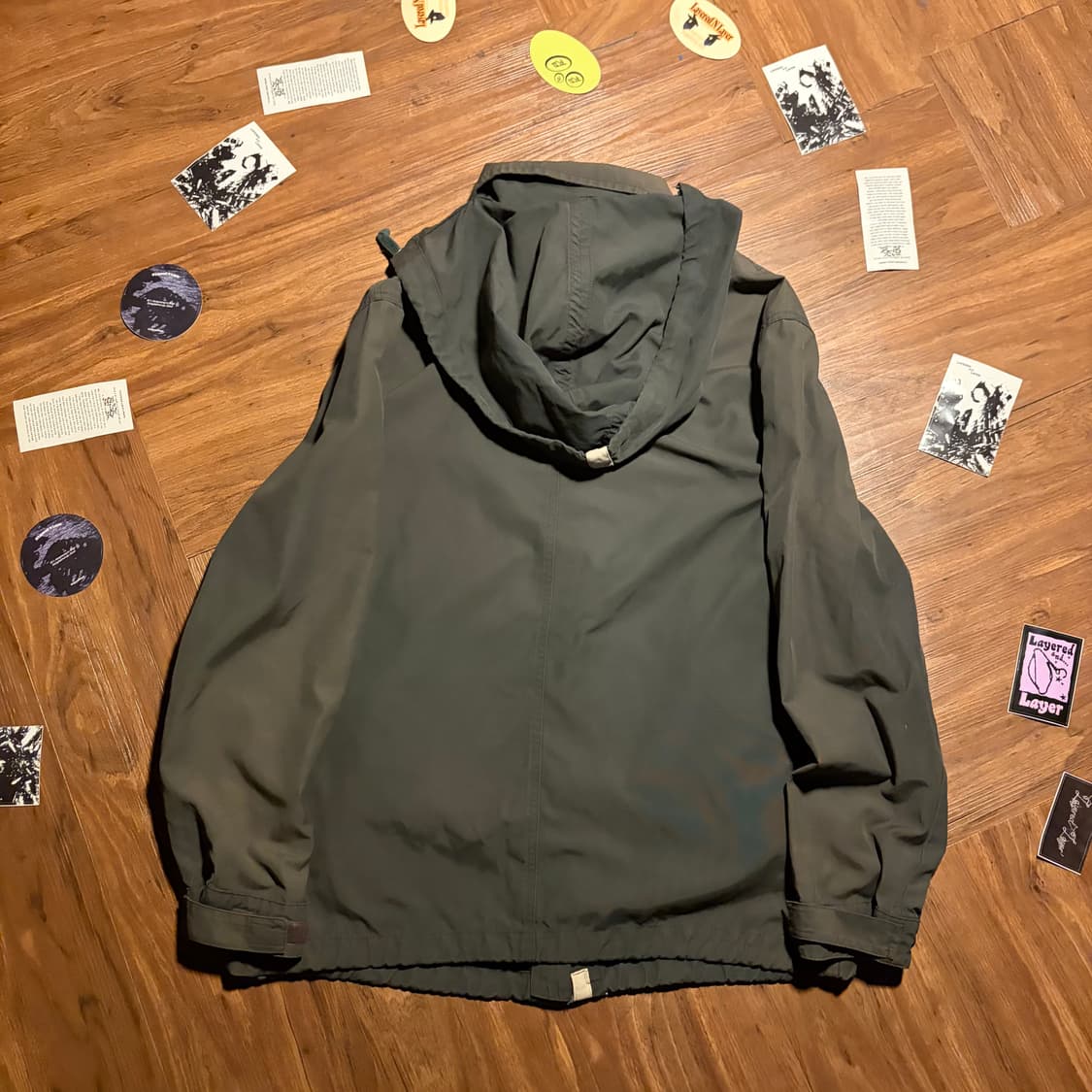 00S ARMANI JEANS 코튼 후디드 집업 자켓 상품이미지8