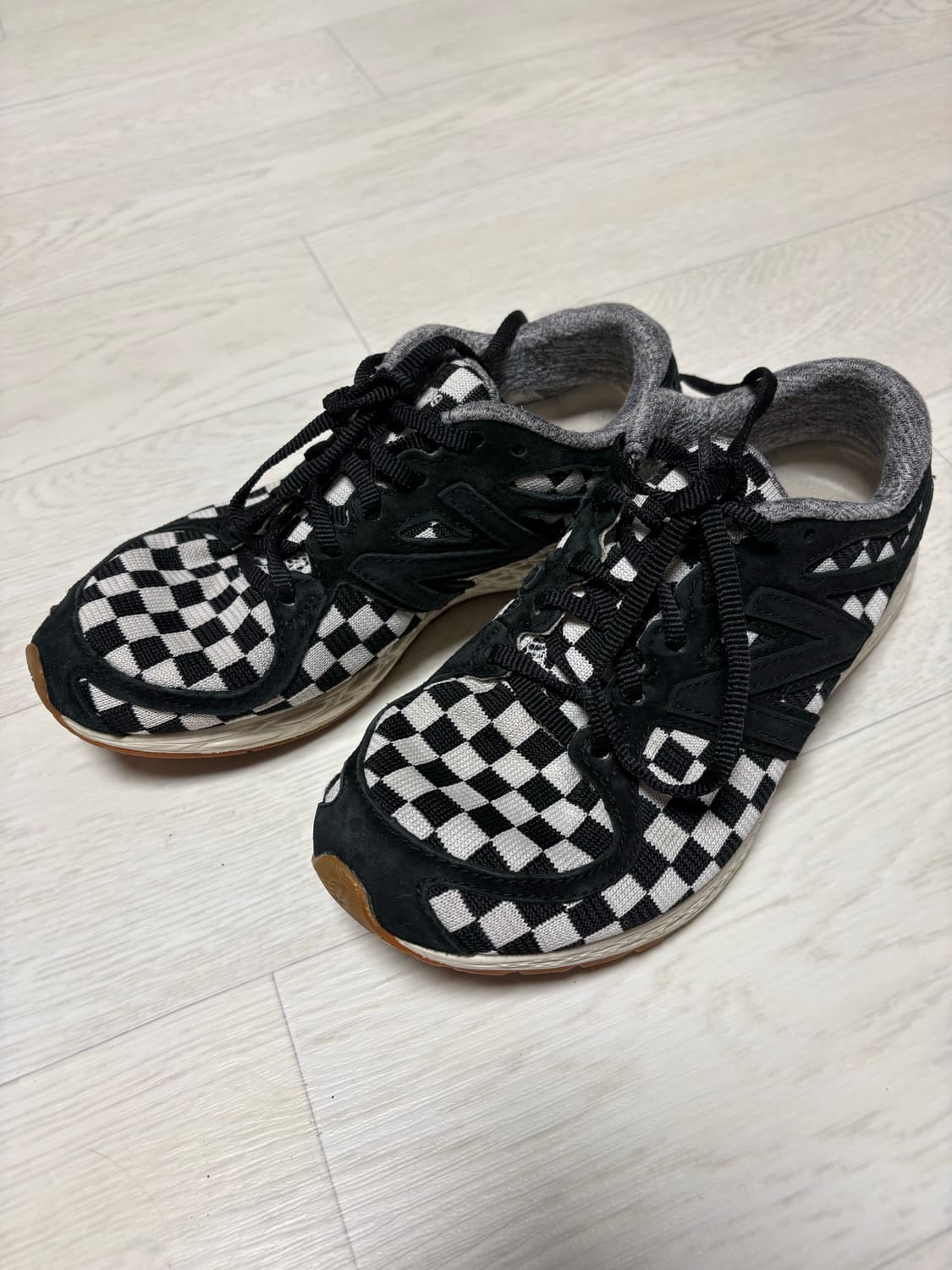 New Balance × nonnative 논네이티브 콜라보 체커보드 상품이미지1