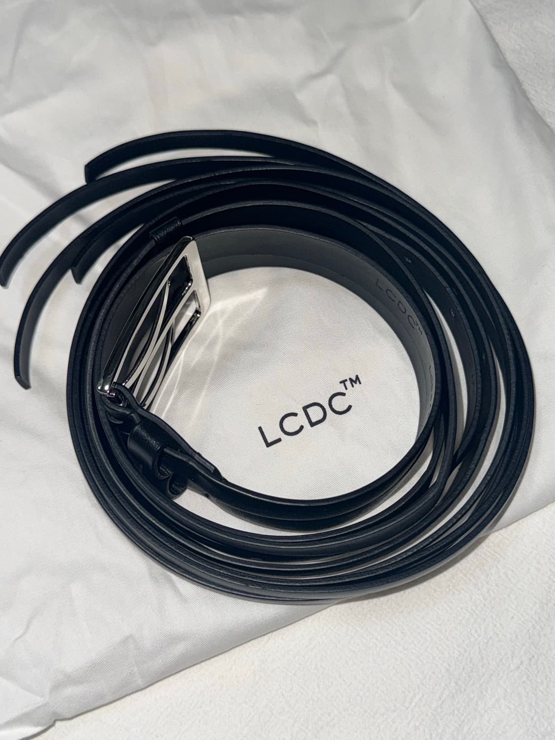 LCDC  WESTERN STRAP BELT BLACK 상품이미지6