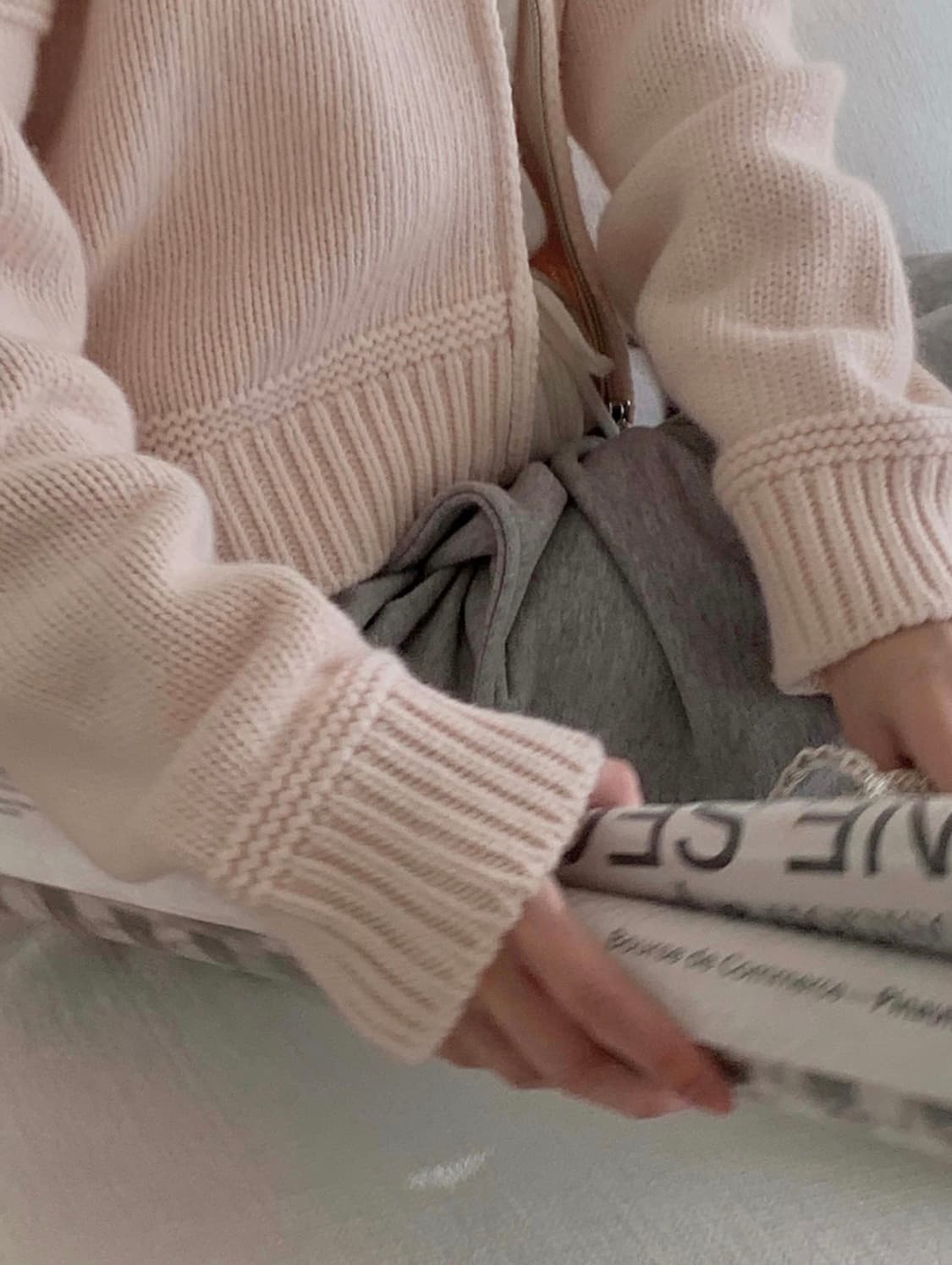 (새상품) 도매택 미엘 - 메리 가디건/ 핑크 상품이미지2