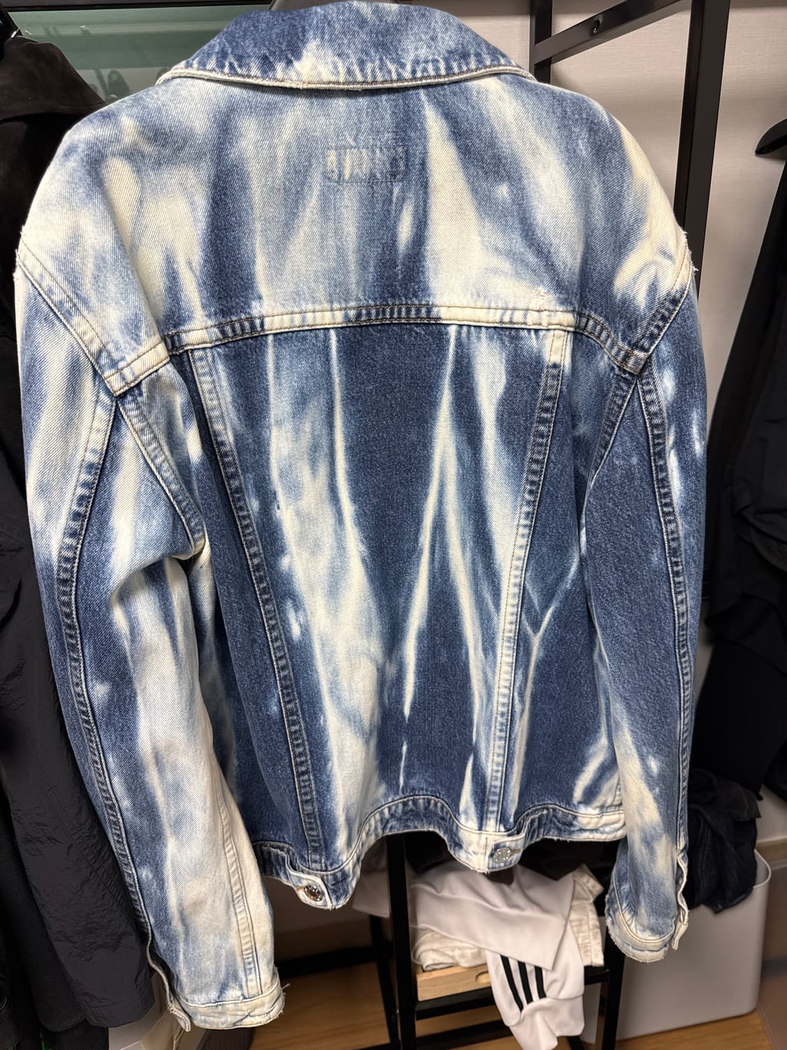 Helmut Lang bleached denim jacket 상품이미지3