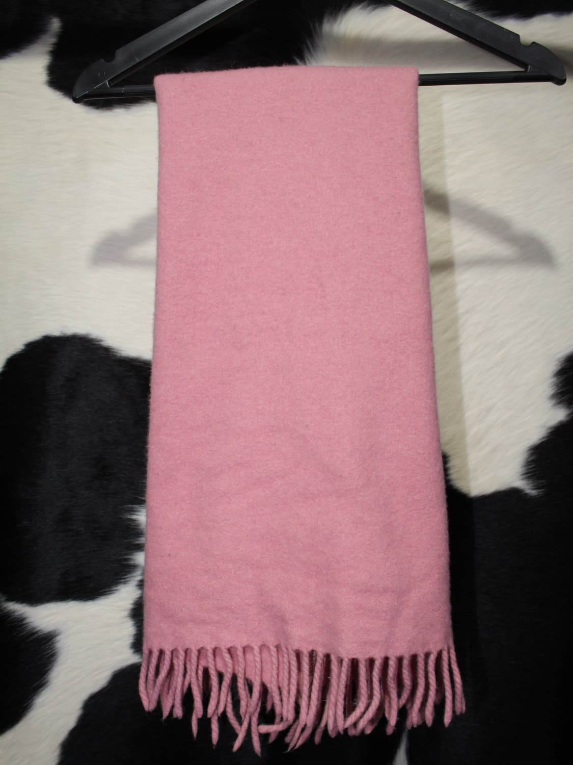 셀린느 울100% 핑크 머플러 상품이미지6