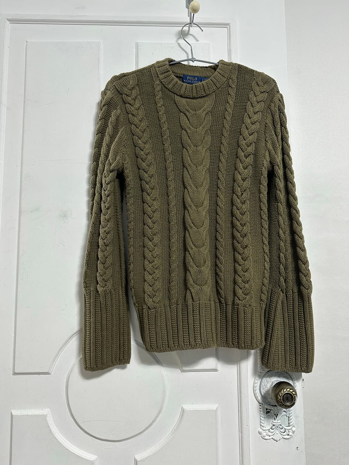 폴로 랄프로렌 꽈배기 니트 상품이미지1