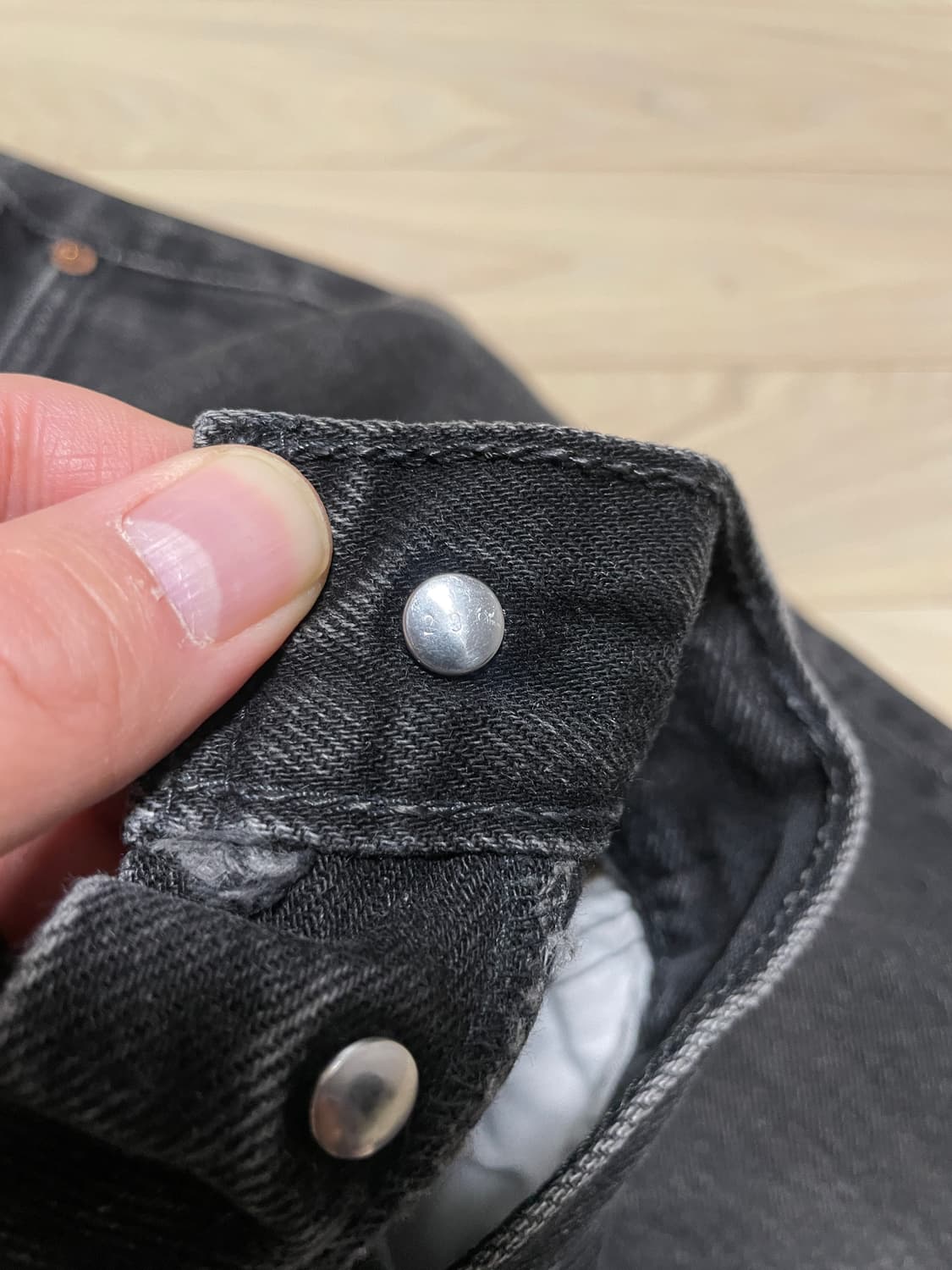 빈티지 리바이스 501 블랙 팝니다 상품이미지8