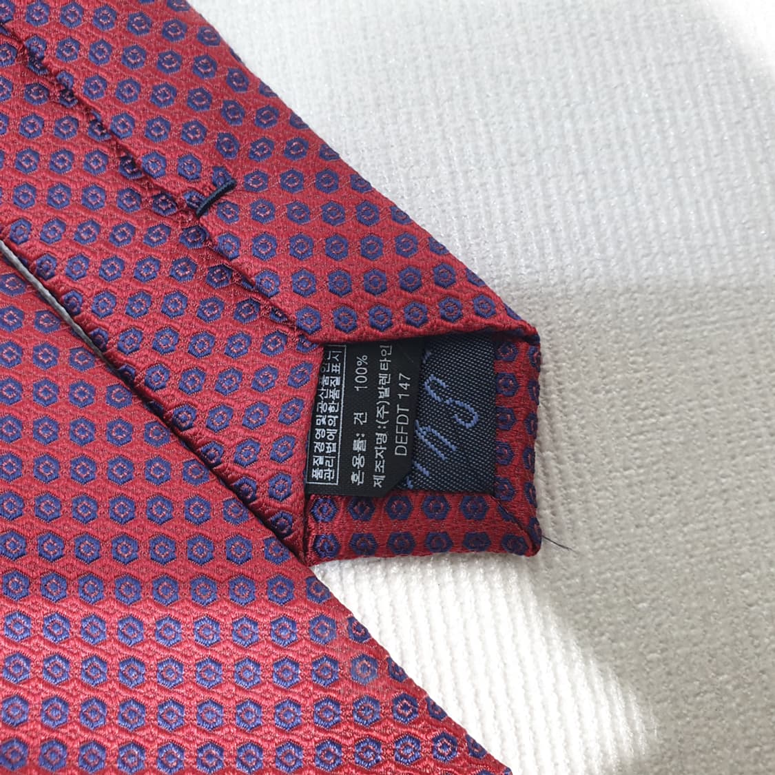 닥스 DAKS 패턴 넥타이 상품이미지4