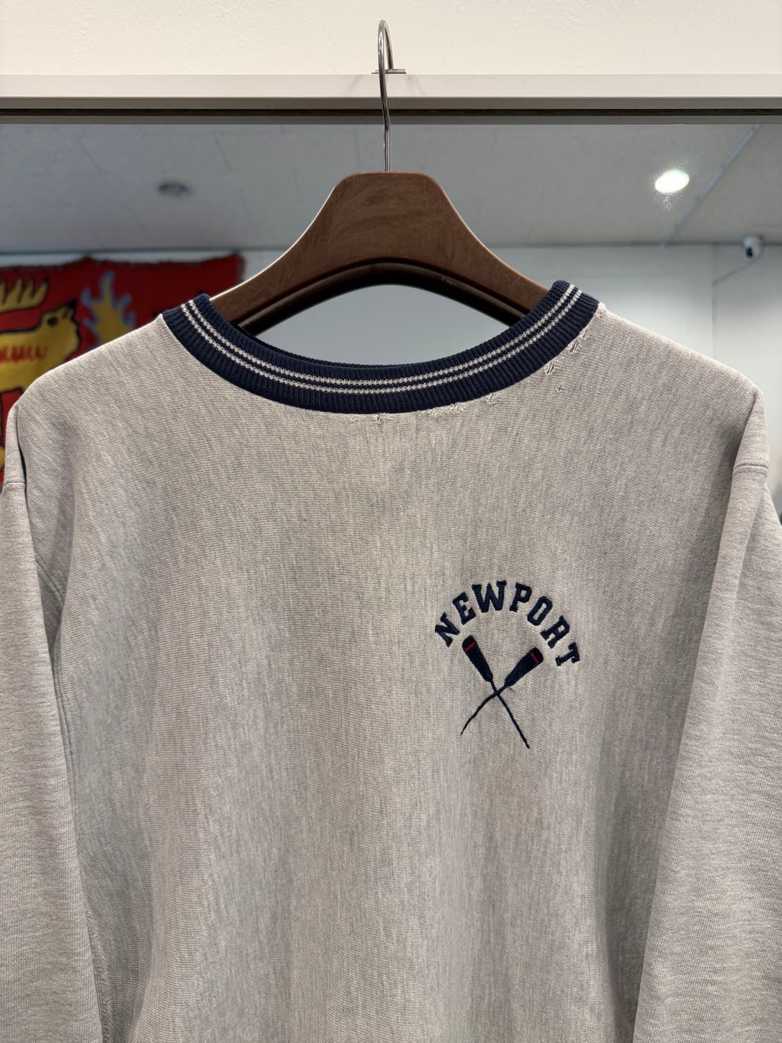 90s Champion 리버스위브 NEWPORT 스웻 셔츠 (USA) 상품이미지3