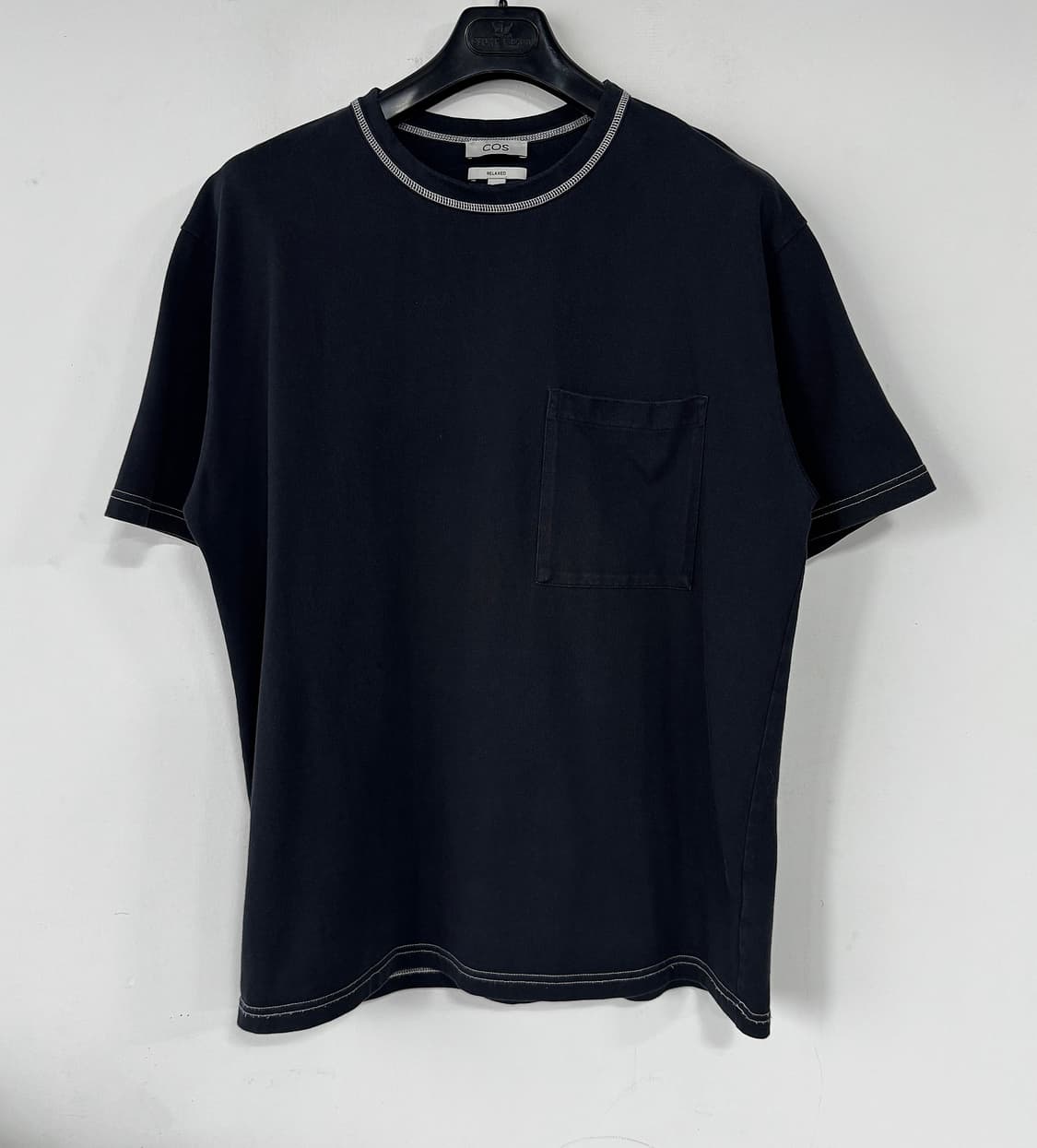 코스 COS 체스트 포켓 반팔티 XL 상품이미지2