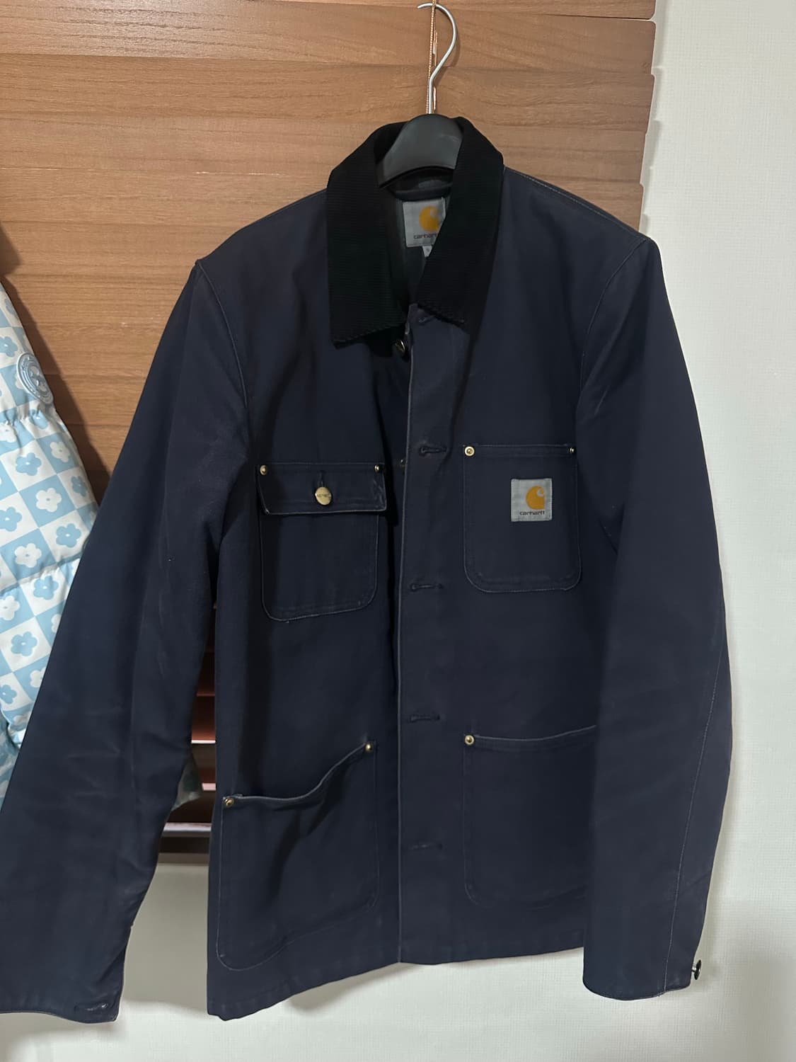 칼하트 WIP 블랙 OG 디트로이트 자켓 네이비 상품이미지2