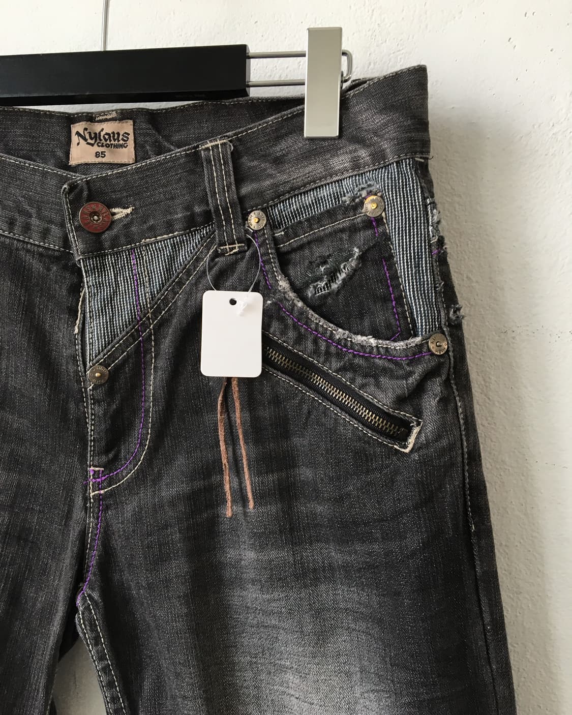 Washing half denim pants 상품이미지4