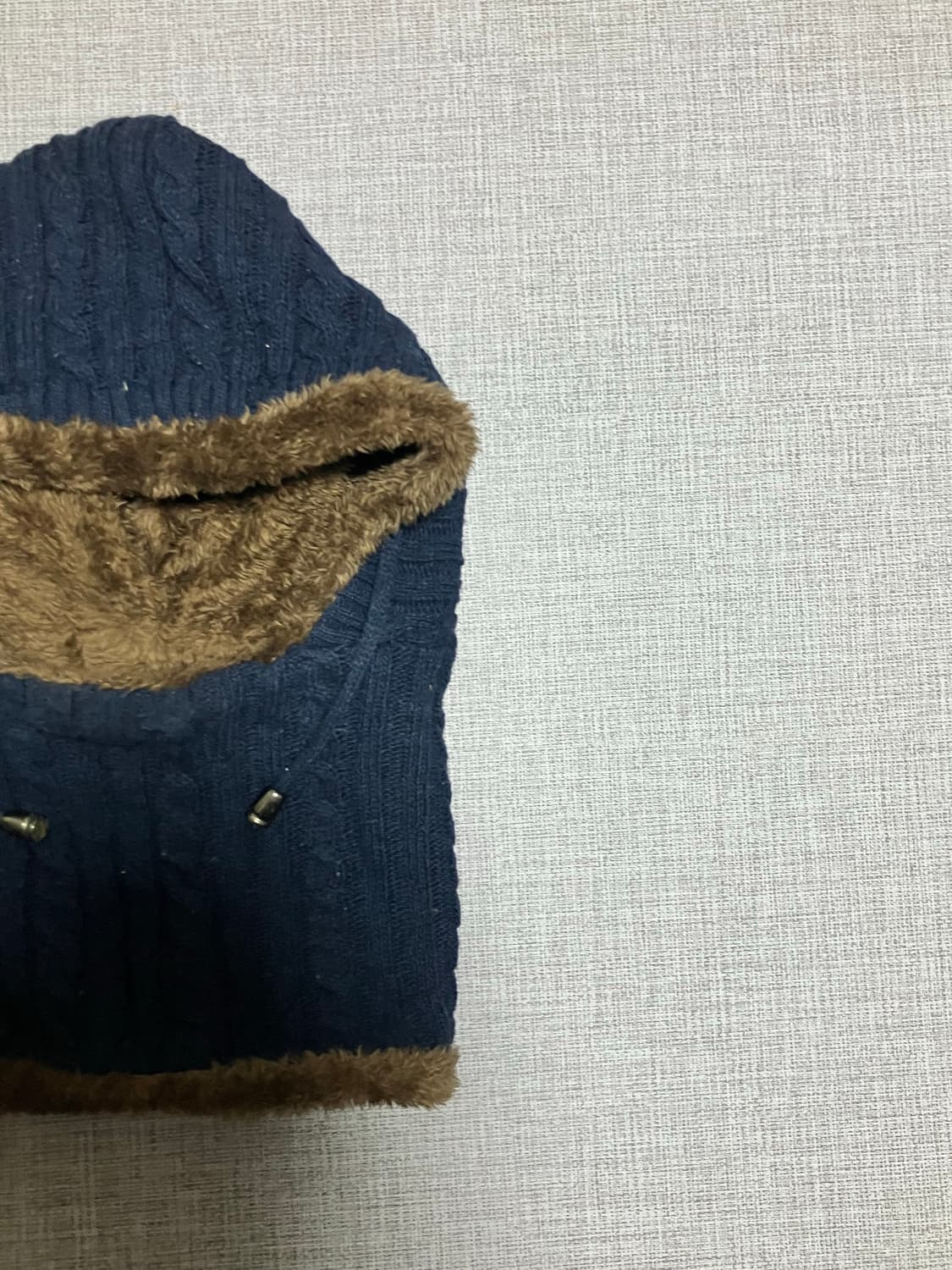 Vintage 올드스쿨아메카지 바라클라바 베어모자 네이비 상품이미지2