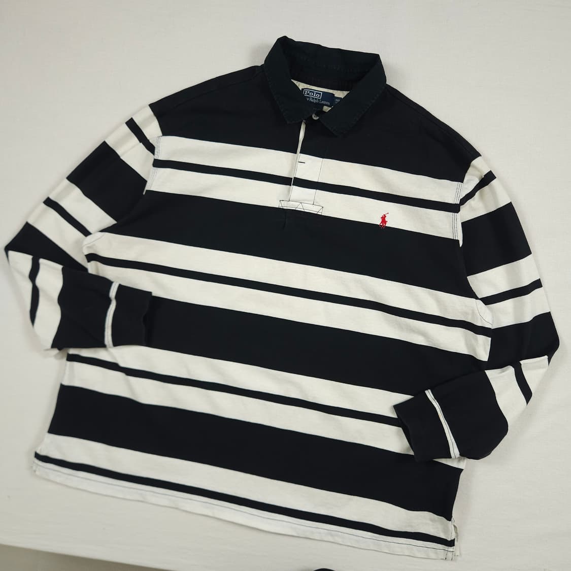 (3XB) 폴로 랄프로렌 스트라이프 럭비티 상품이미지2