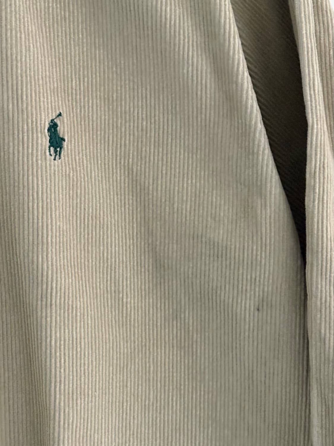 Polo 폴로 랄프로렌 블레이크 베이지 코듀로이 셔츠 상품이미지6