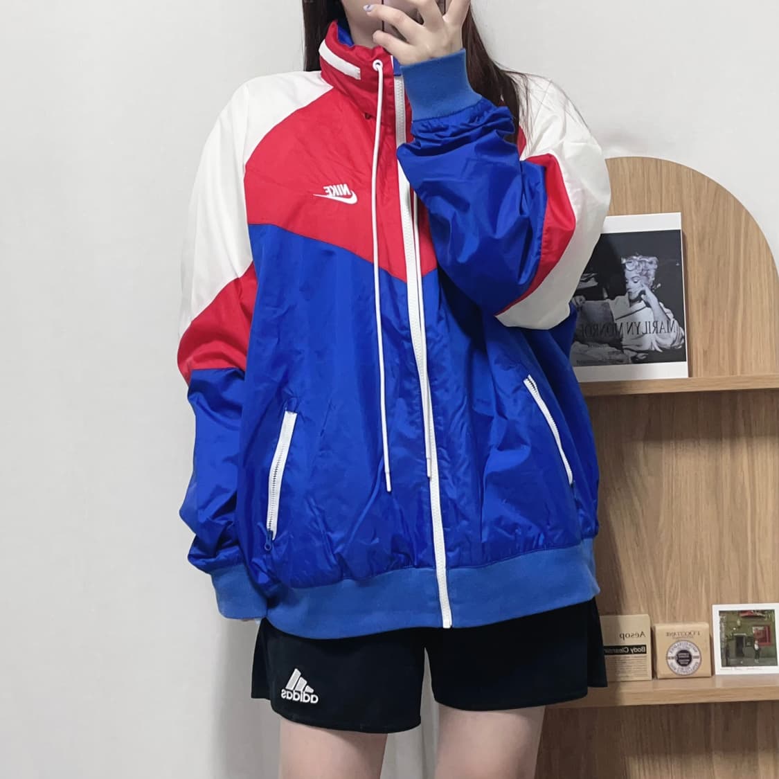 [정품] 나이키 레드블루 빅스우시 윈드러너 바람막이 [ XXL ] 상품이미지4